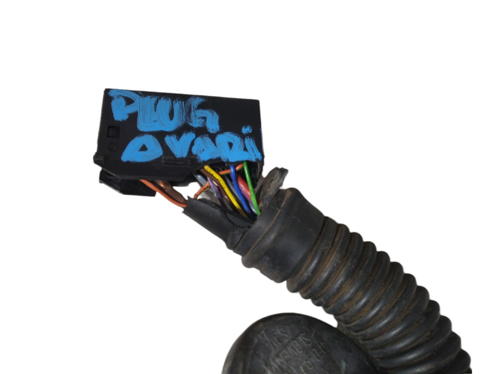 Chicote Porta Dianteira Direita Audi A3 2019 Avaria Plug 6