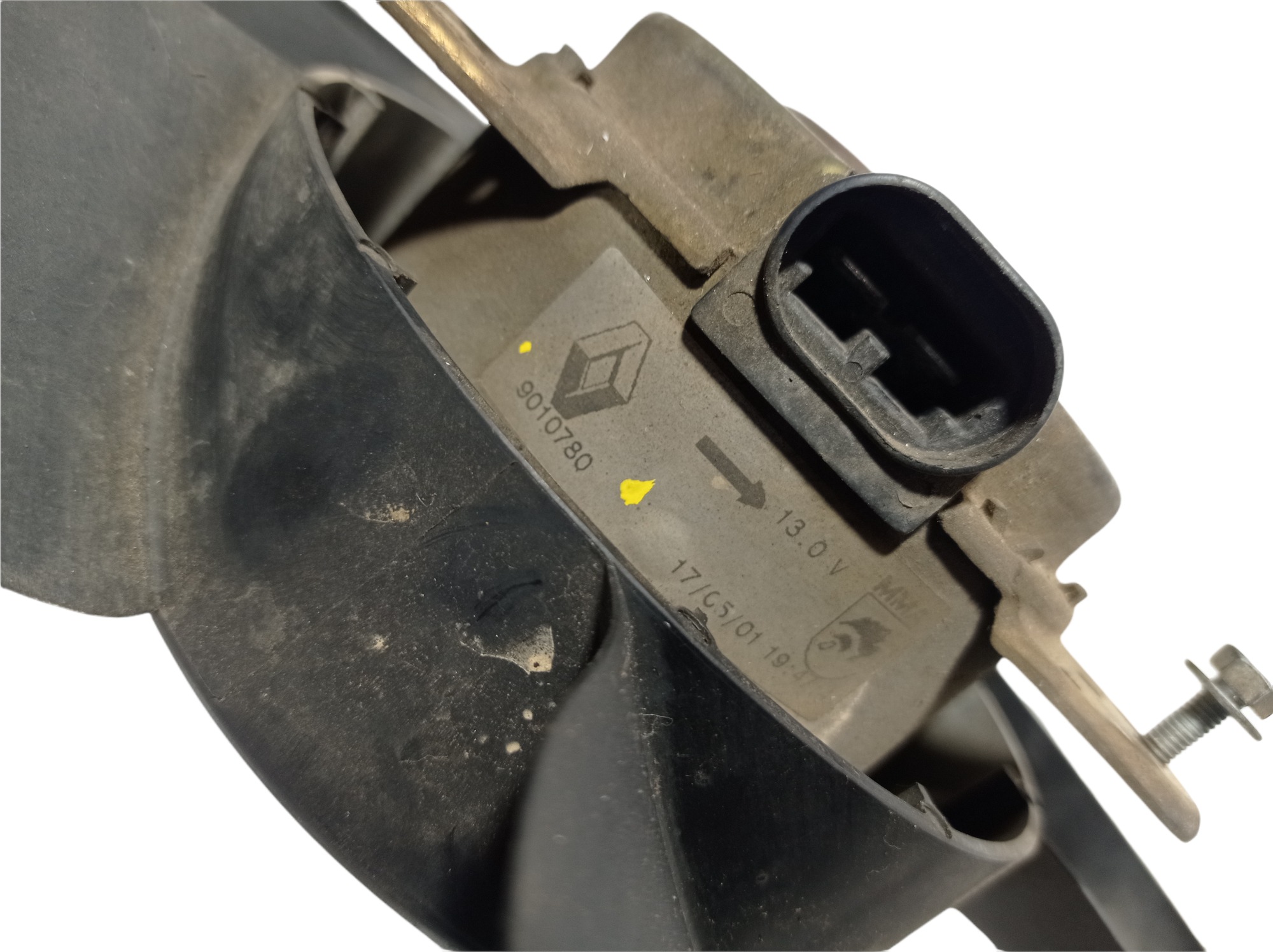 Ventoinha Radiador Com Ar Renault Clio Sandero V301 9010780 6