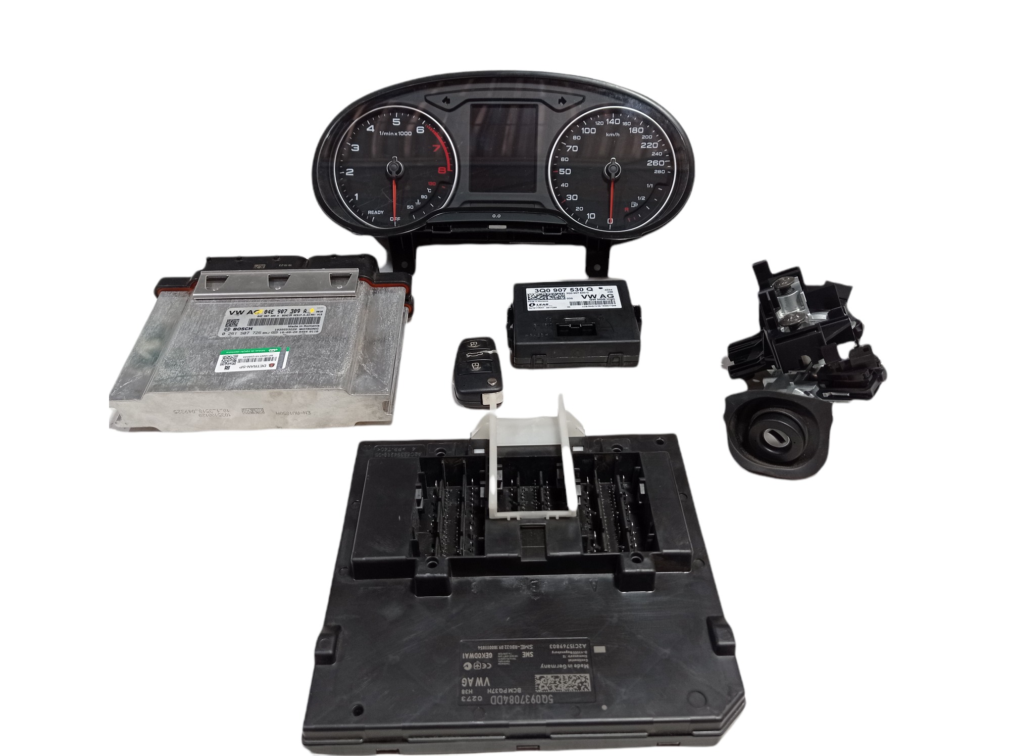Kit Módulo Injeção Audi A3 Sportback 1.4 Tfsi 2019 V343 7