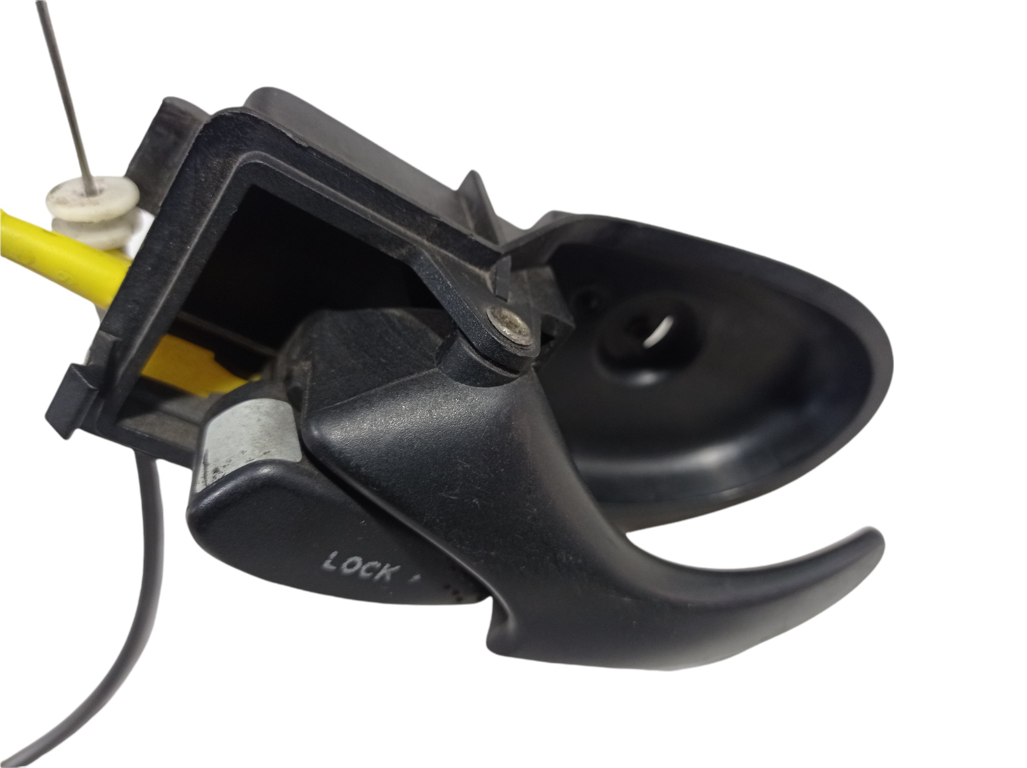 Maçaneta Interna Diantei Esquerda Ford Focus 2001 A 08 V267 Preto Dianteira 5