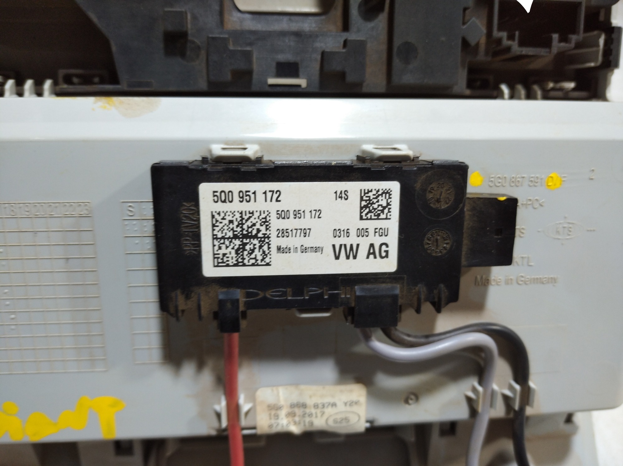 Luz Cortesia Dianteira Teto  Vw Polo 2018 V329 5g0867591 1