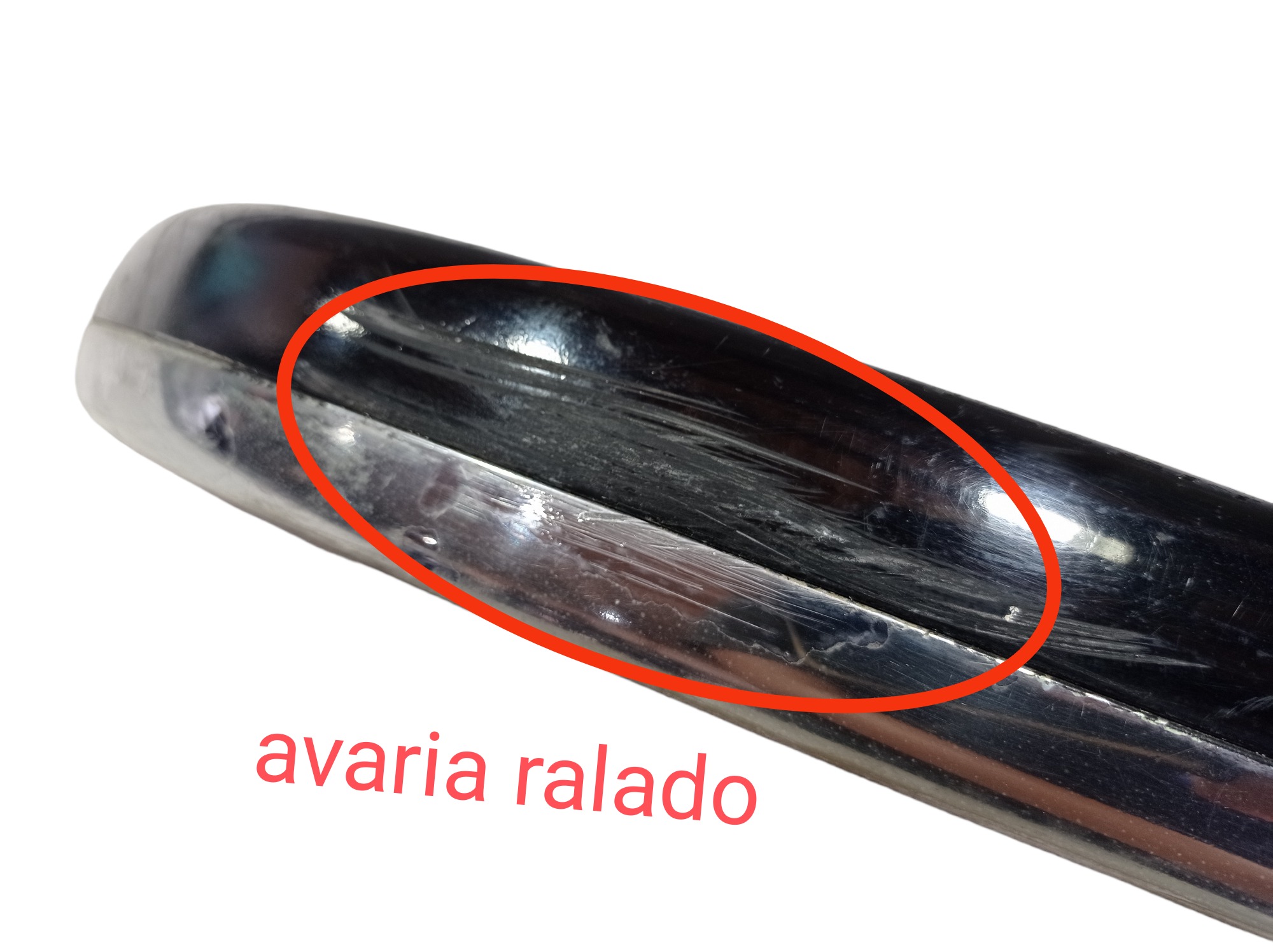 Moldura Para Choque Traseiro Esquerdo Kia Opirus 08 V581 7