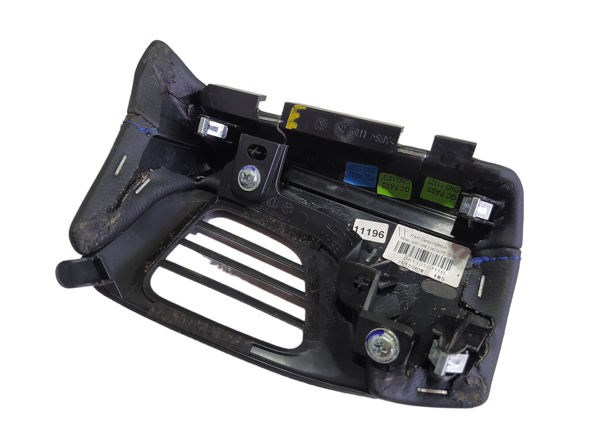 Moldura Esquerda Saida De Ar Painel Nissan Leaf 2019 V488 6