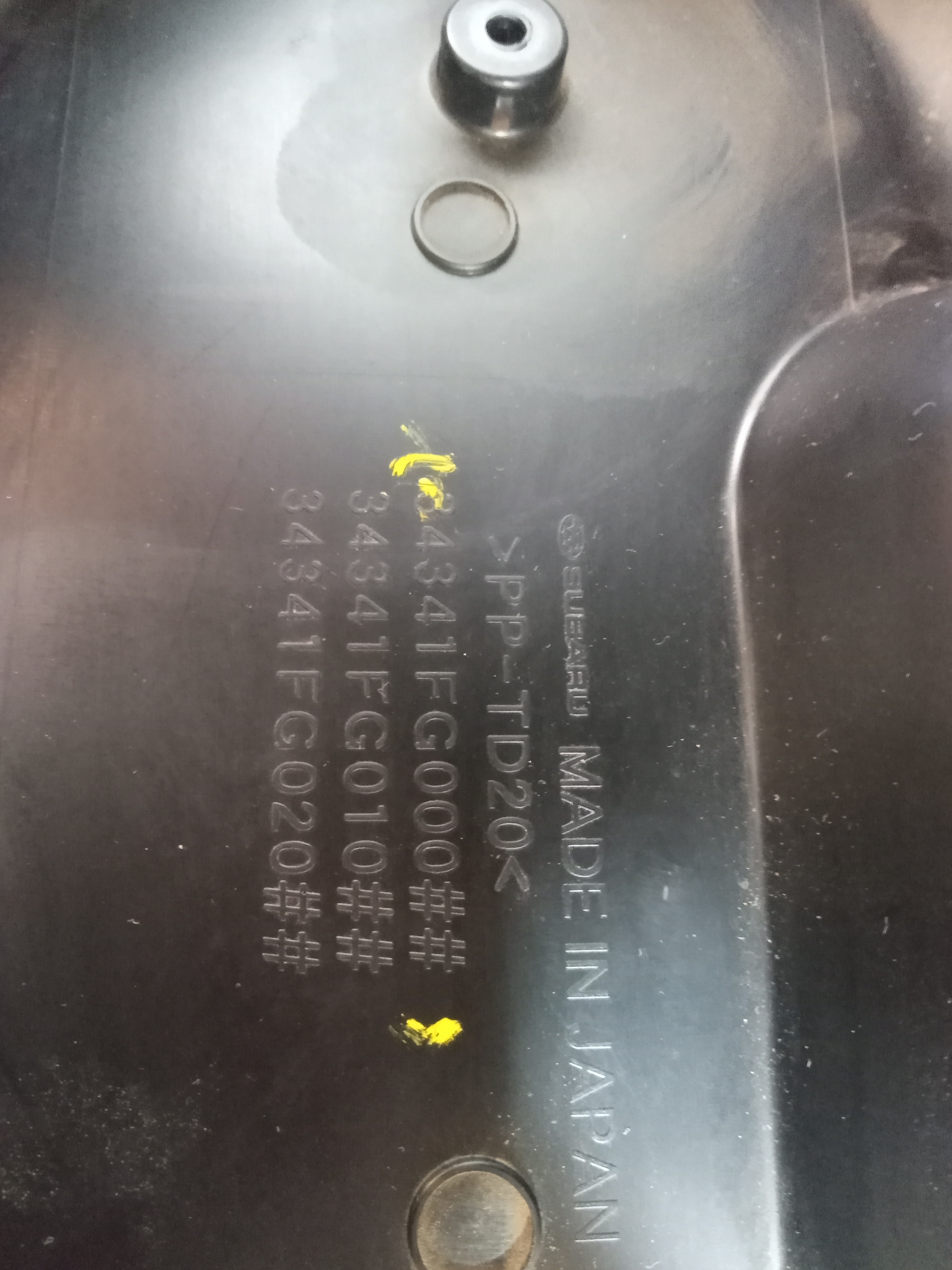 Acabamento Chave De Seta Subaru Impreza 2009 V375 2