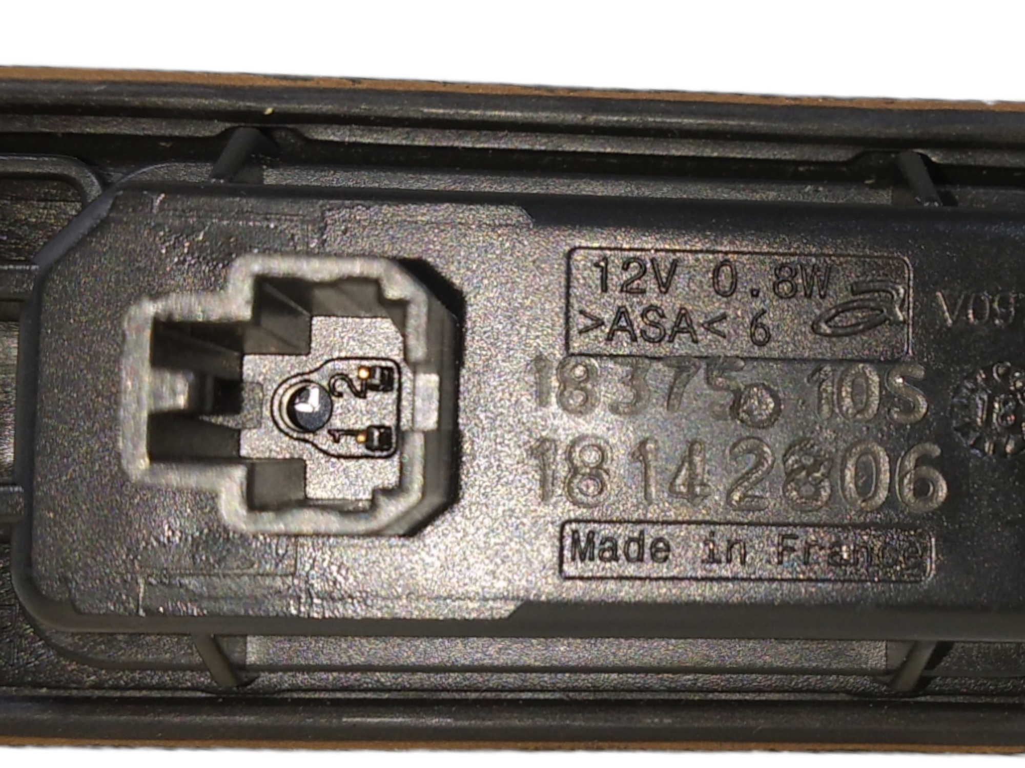 Luz Placa Audi A3 Sportback 2019 V343 5