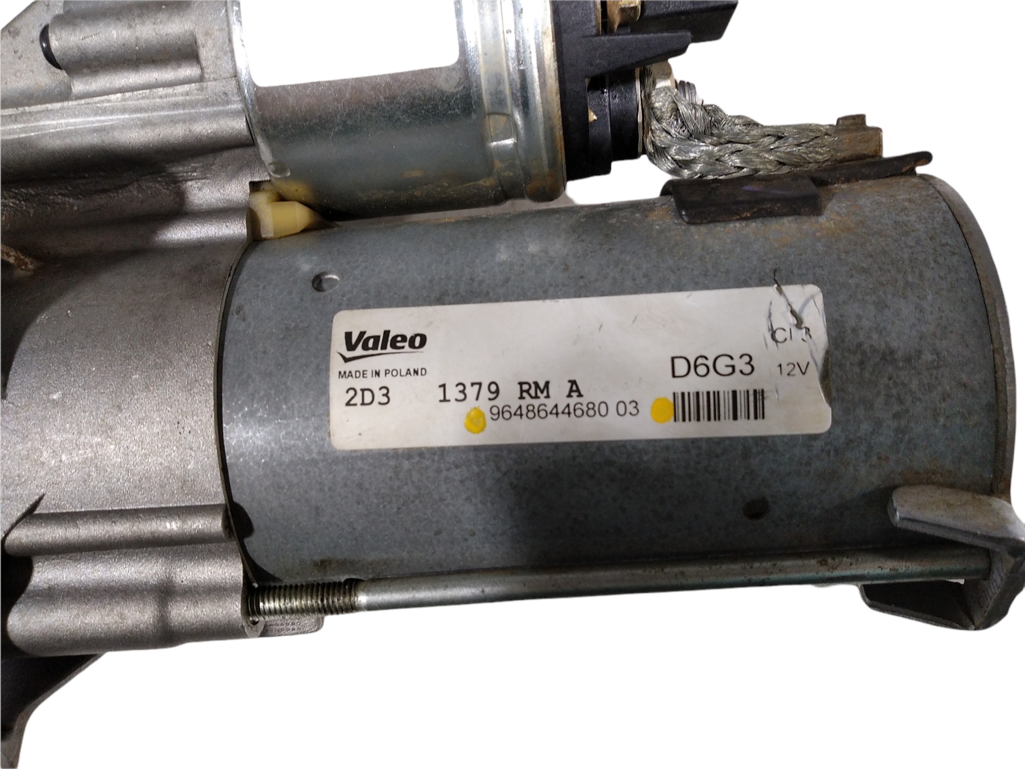 Motor Arranque Partida Peugeot 308 1.6 16v 2014  V311 9