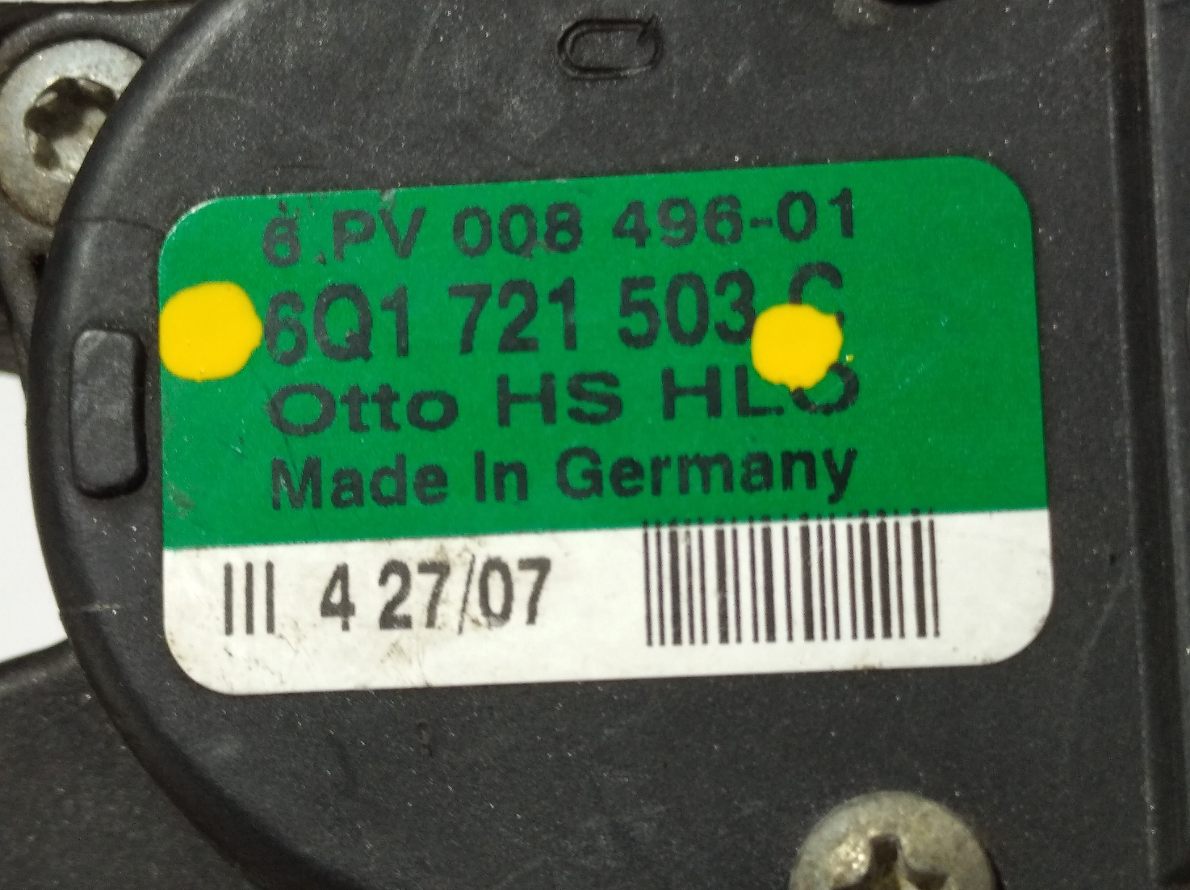 Pedal Acelerador Eletronico Vw Fox Polo Gol Kombi 2006 D152 10