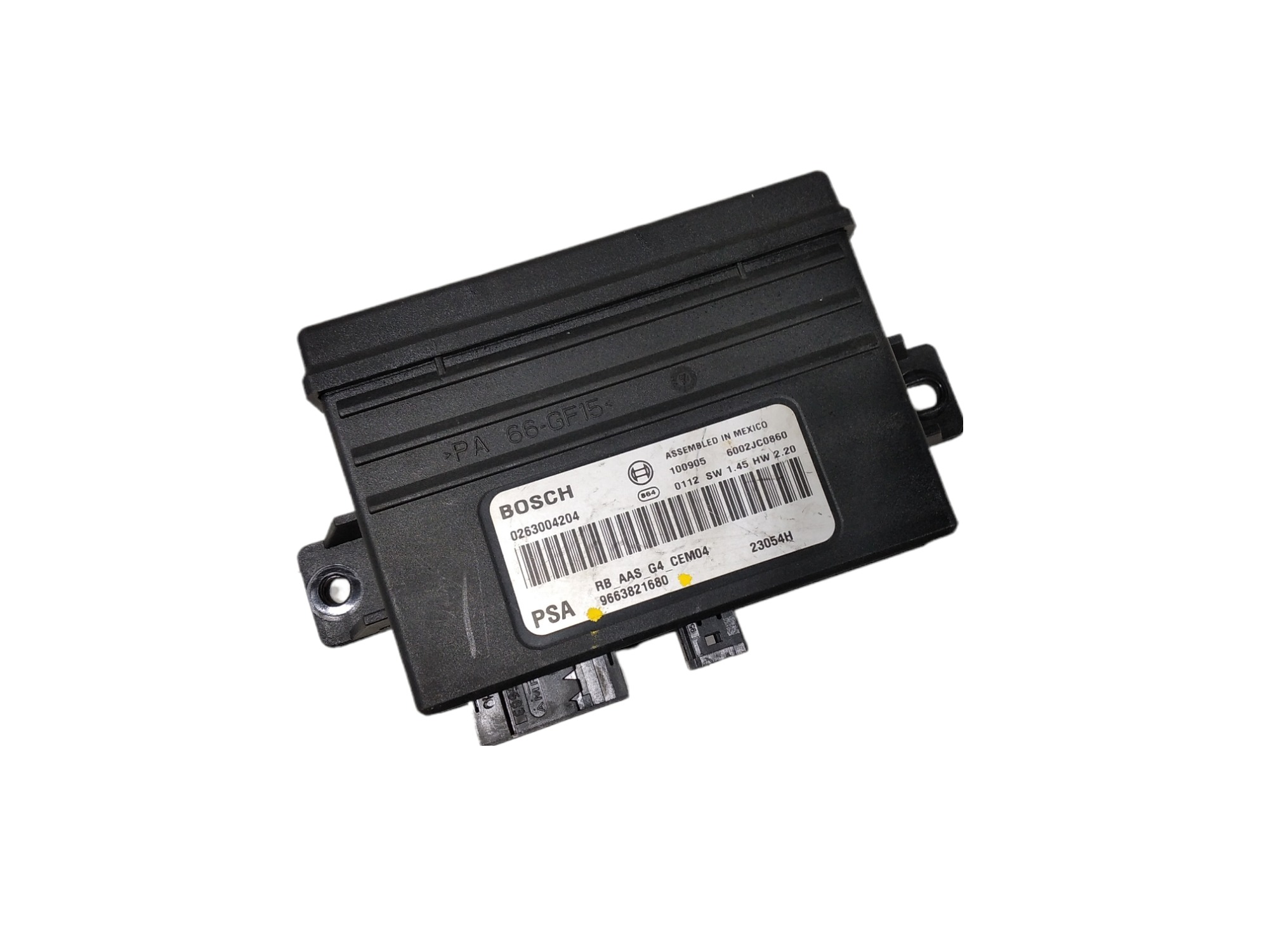 Módulo Conforto Citroen C4 Pic Glxa 2011 9663821680 V227 2