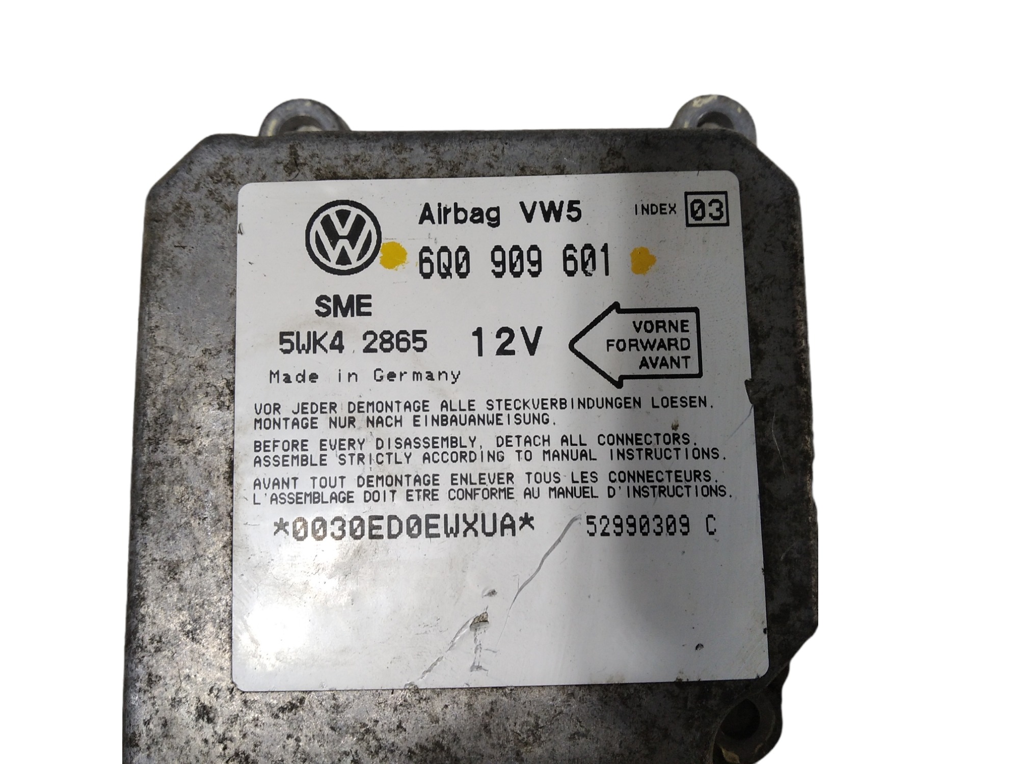 Módulo Volkswagen Golf Polo Bora 2000 6q0909601 V239 7