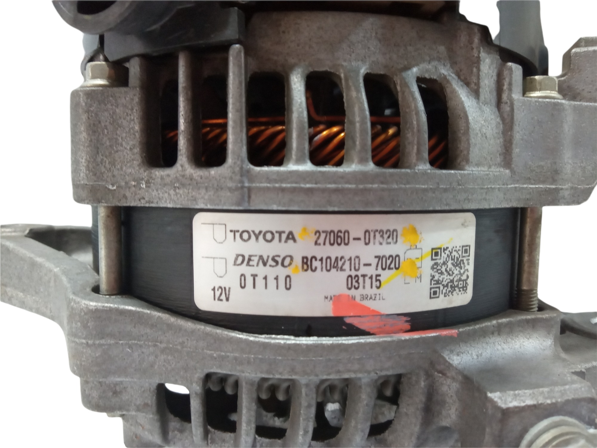Alternador Toyota Corolla 2.0 16v 2015 A 2018 V372 2
