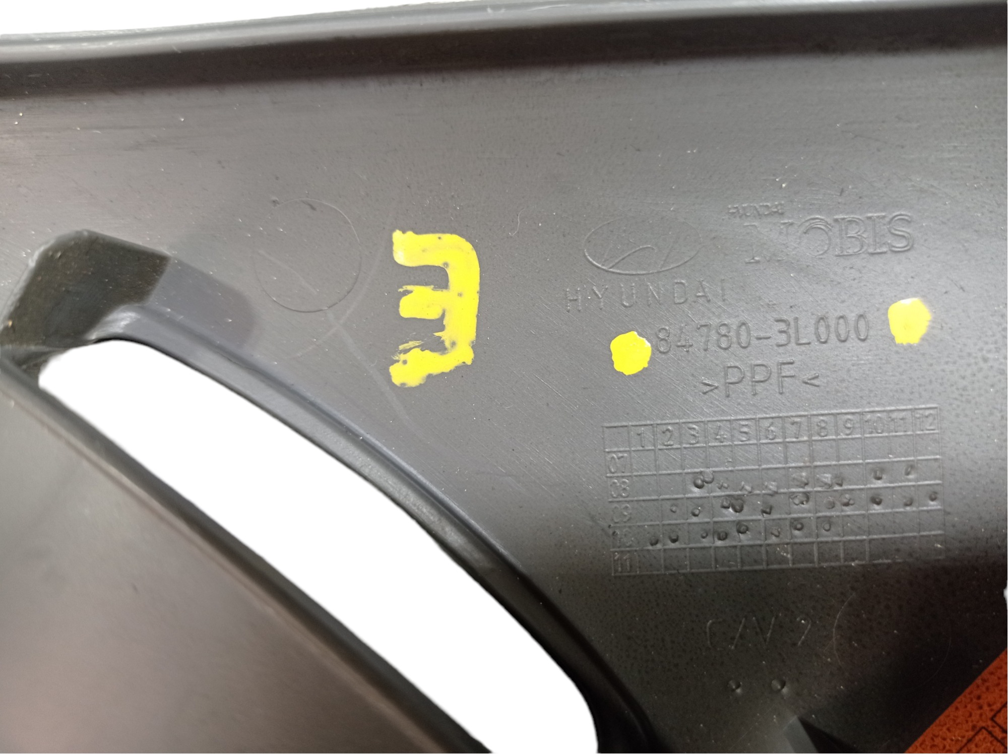 Acabamento Lateral Esquerdo Painel Hyundai Azera 2010 V459 8