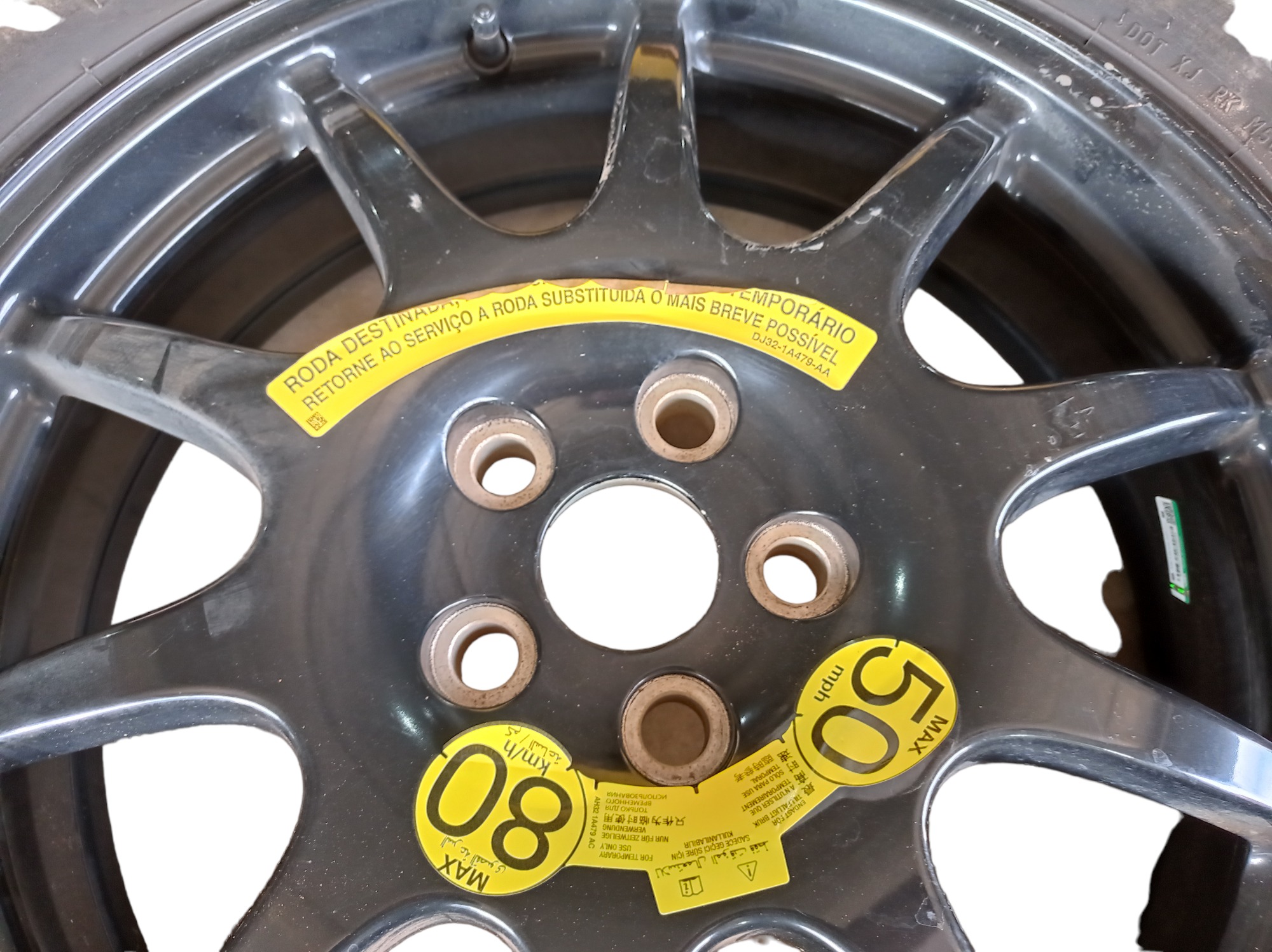 Roda Estepe Aro 20 Land Rover Discovery 5 2019 V562 3