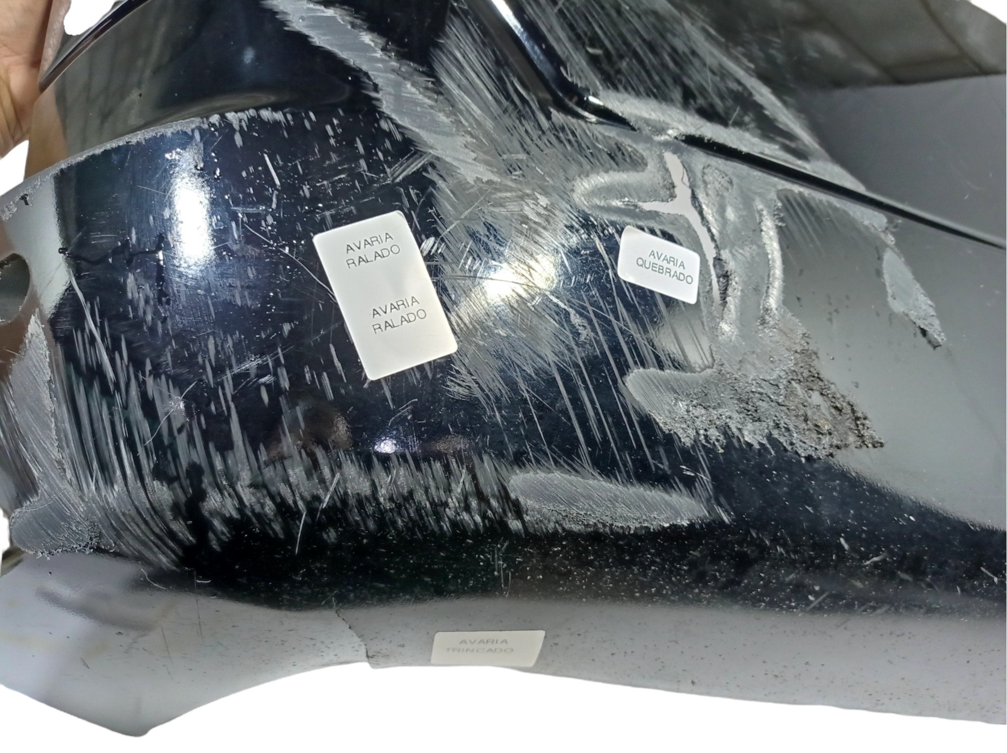 Polaina Parachoque Trasei Direto Mitsubishi Pajero Full V455 3