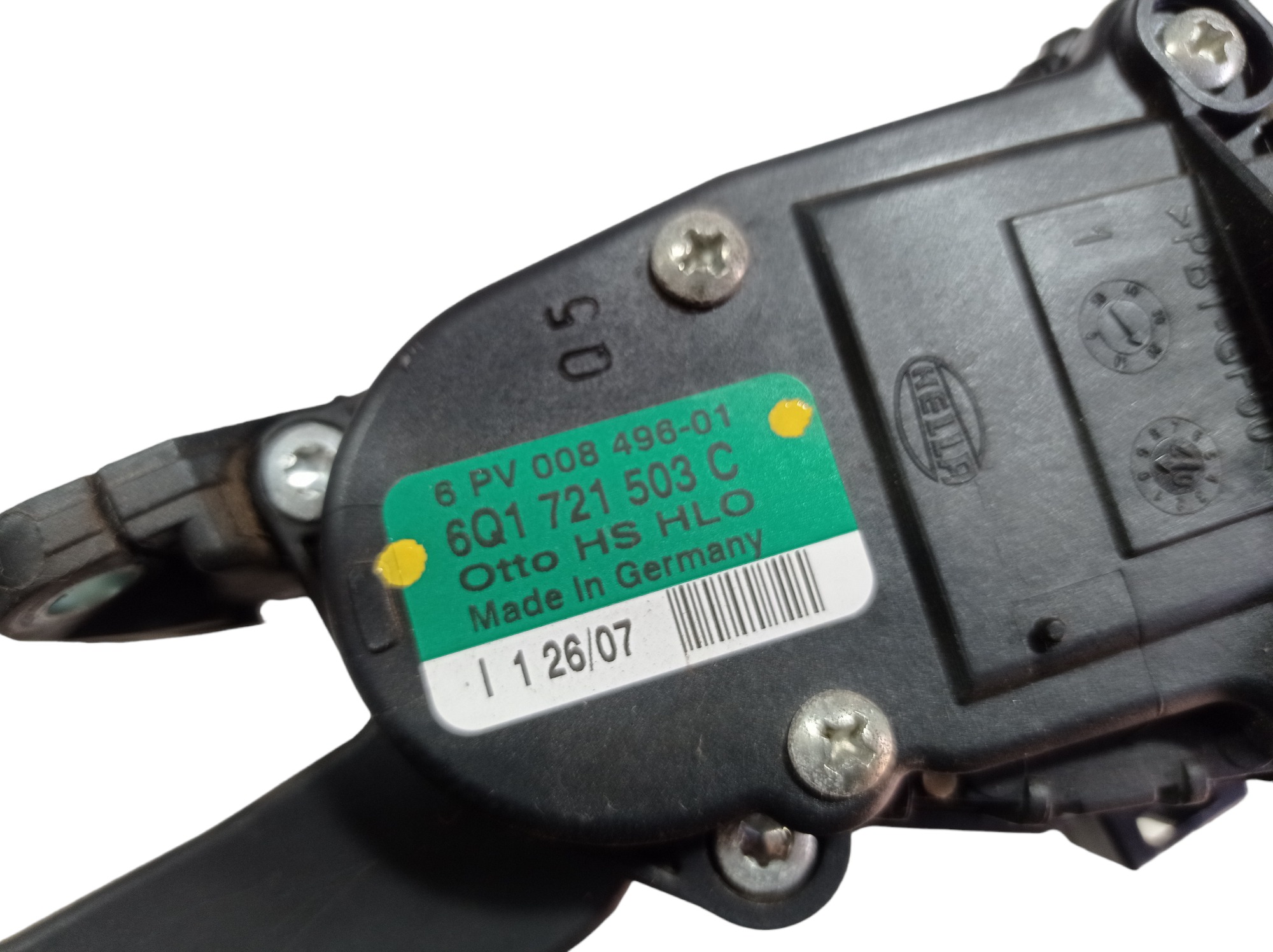 Pedal Acelerador Volkswagen Golf Sportline 1.6 2008 V584 7