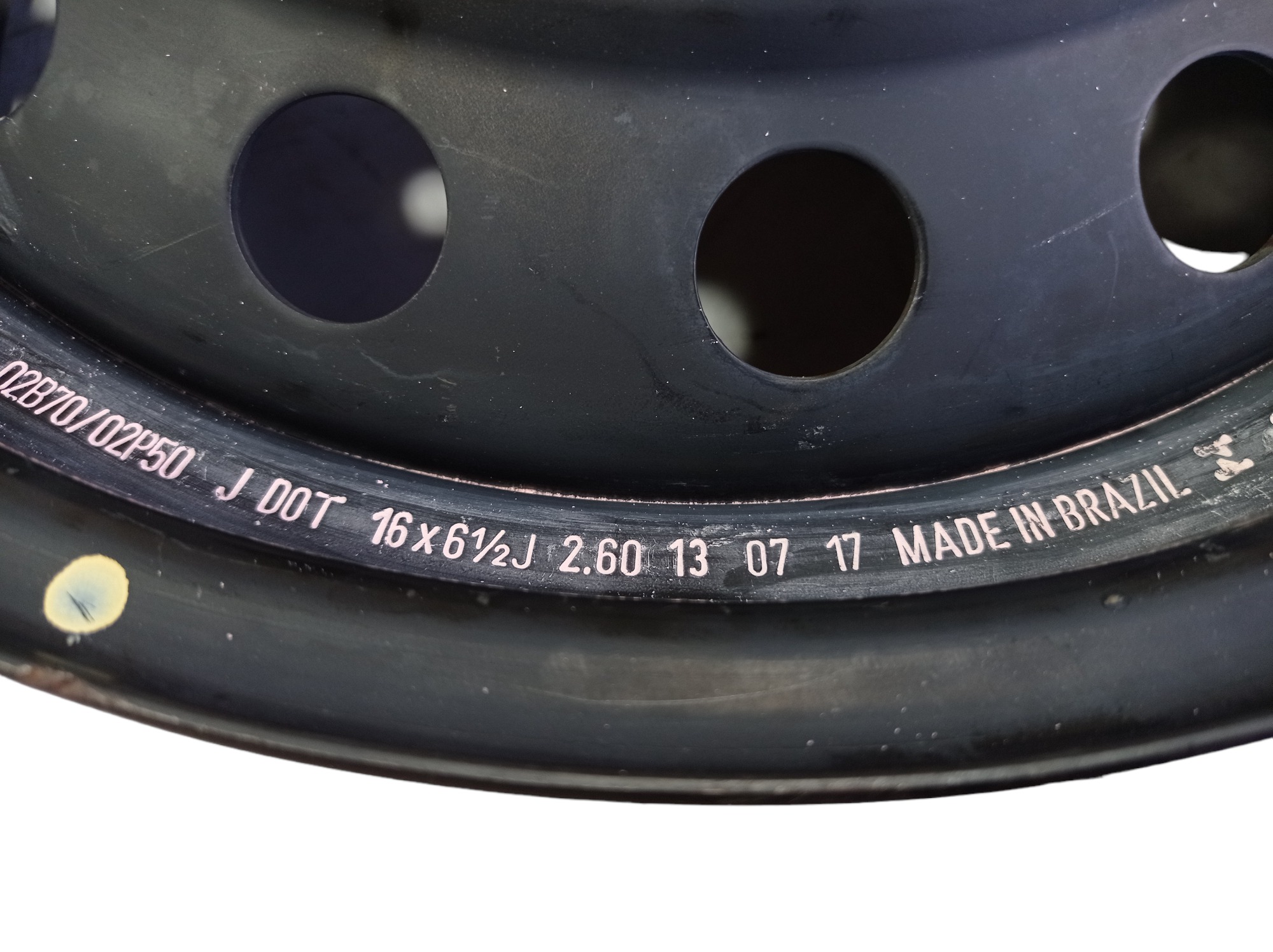 Roda Aro 16 Ferro 5×100 Toyota Corolla 2018 V336 7