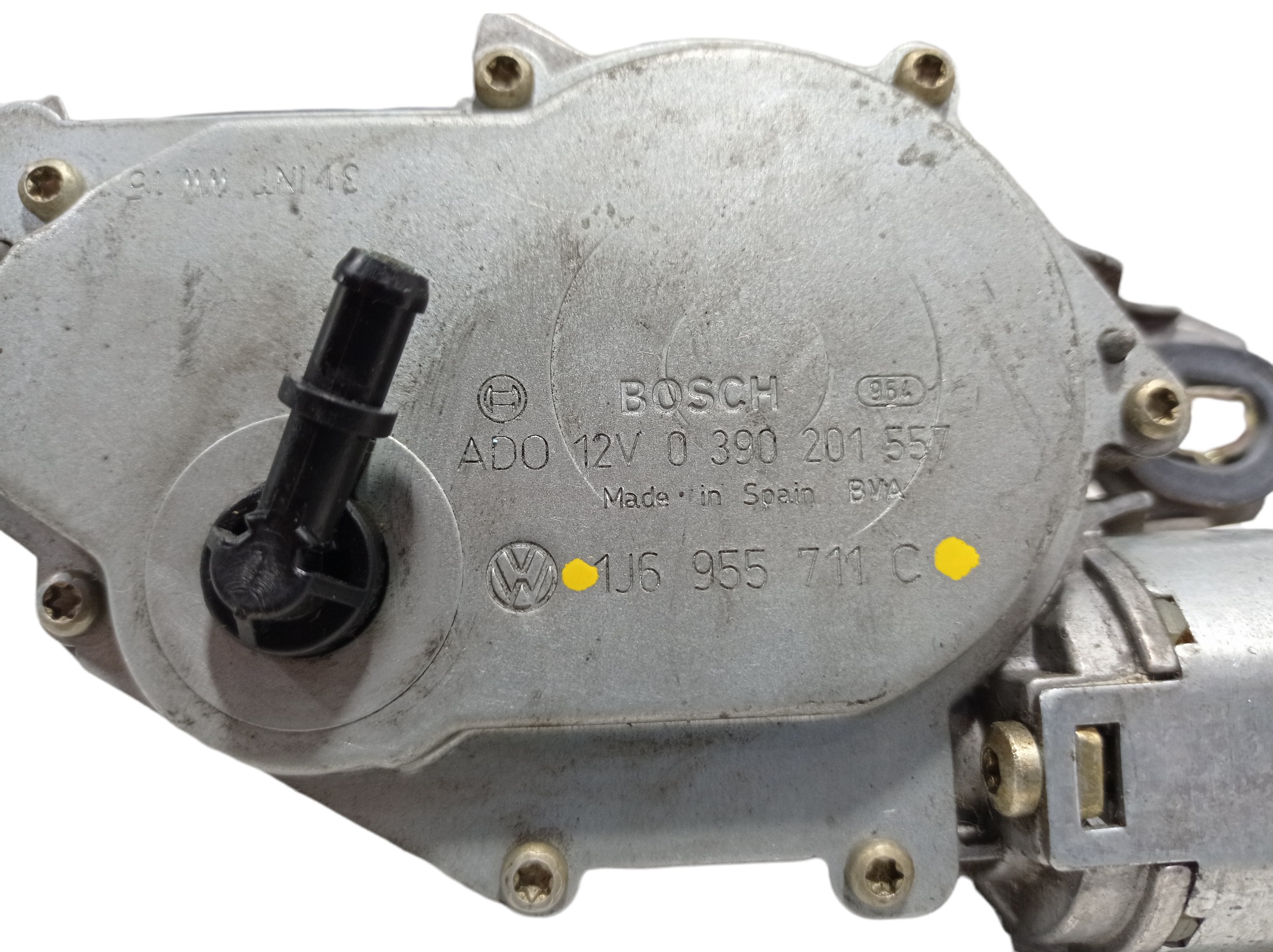 Motor Limpador Traseiro Vw Golf 1999 A 2006 1j6955711c V279 7