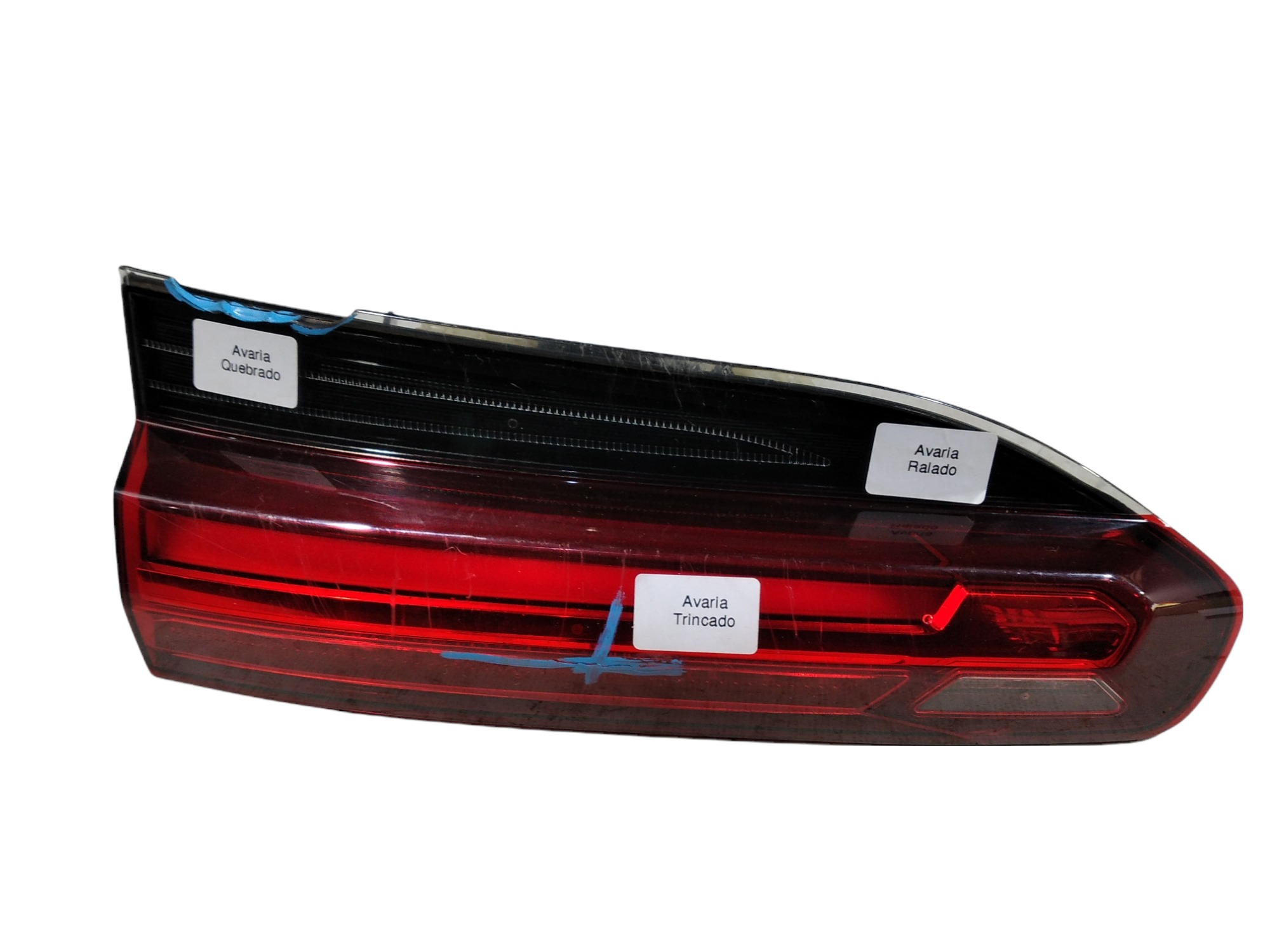 Lanterna Tampa Traseira Esquerda Bmw X4 2019 V350 Avaria 1