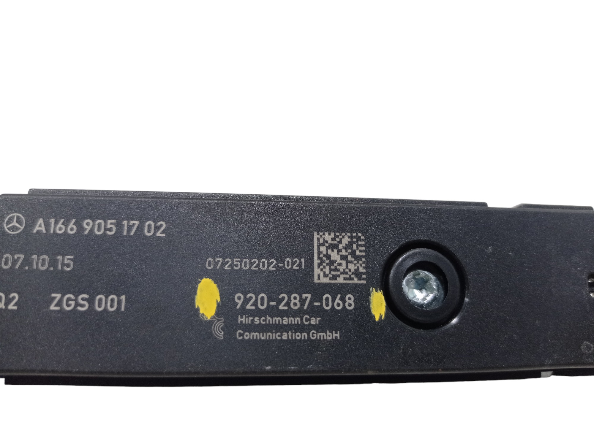 Módulo Eletrônico 920287068 Mercedes Gla 200 2016 V568 6