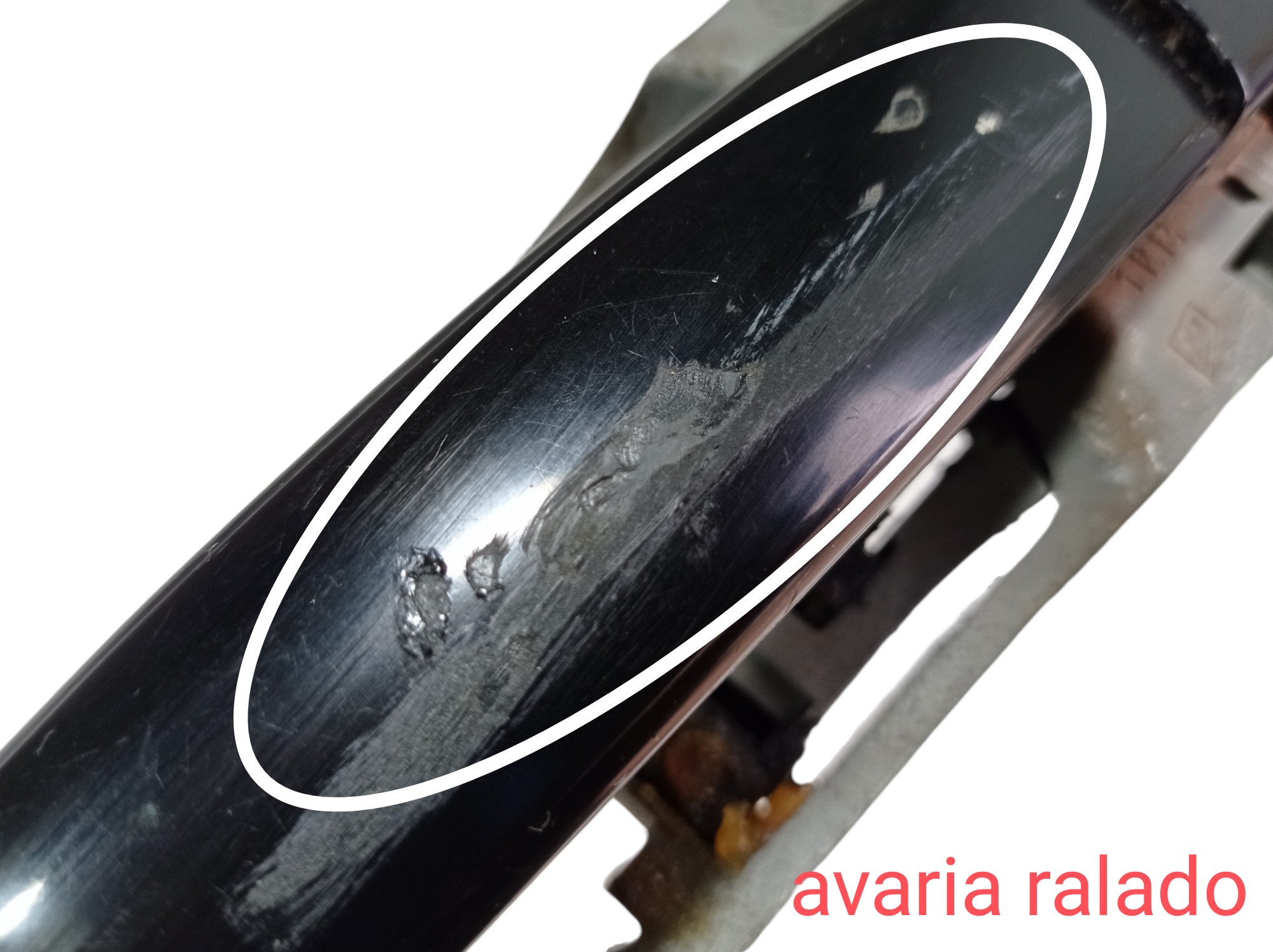 Maçaneta Externa Porta Dianteira Esquerda Vw Golf 08 V584 Preto Dianteira 9