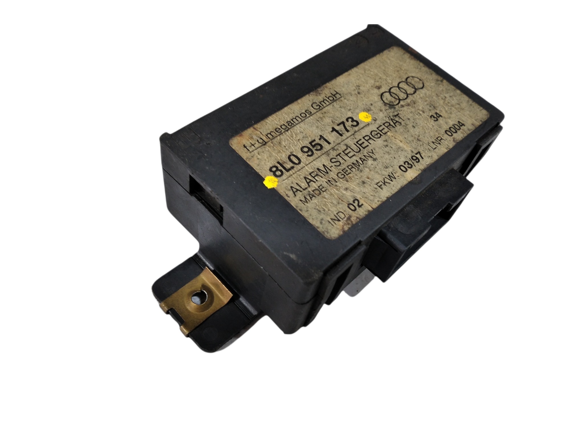 Módulo Alarme Audi A3 A8 Referência 8l0951173 V261 3