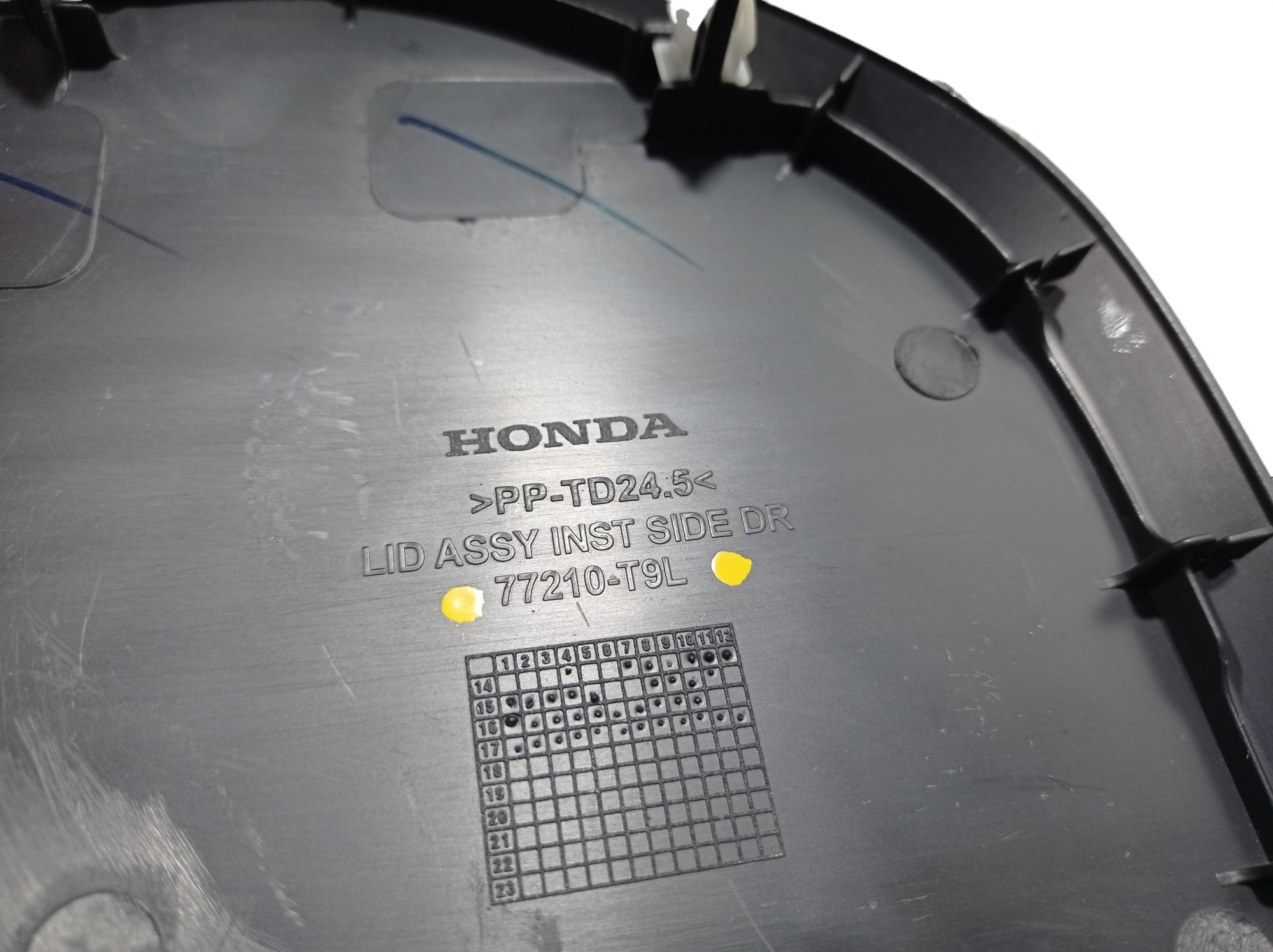 Acabamento Lateral Esquerdo Painel Honda City 2015 2017 V326 8
