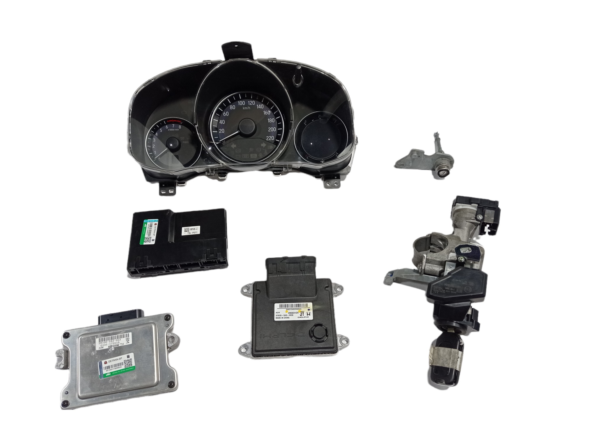Kit Modulo Injeçao Honda Fit 1.5 28503124 V327 1