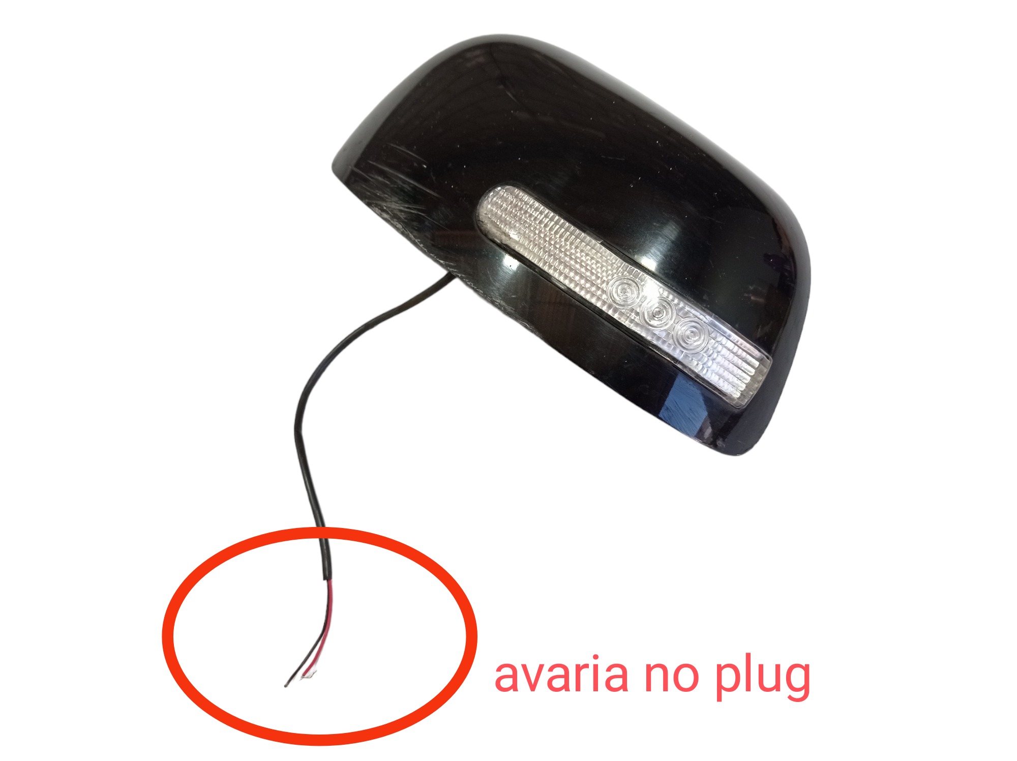 Capa Retrovisor Esquerdo Mitsubishi Asx Cvt 2.0 2014 V574 Preto 3