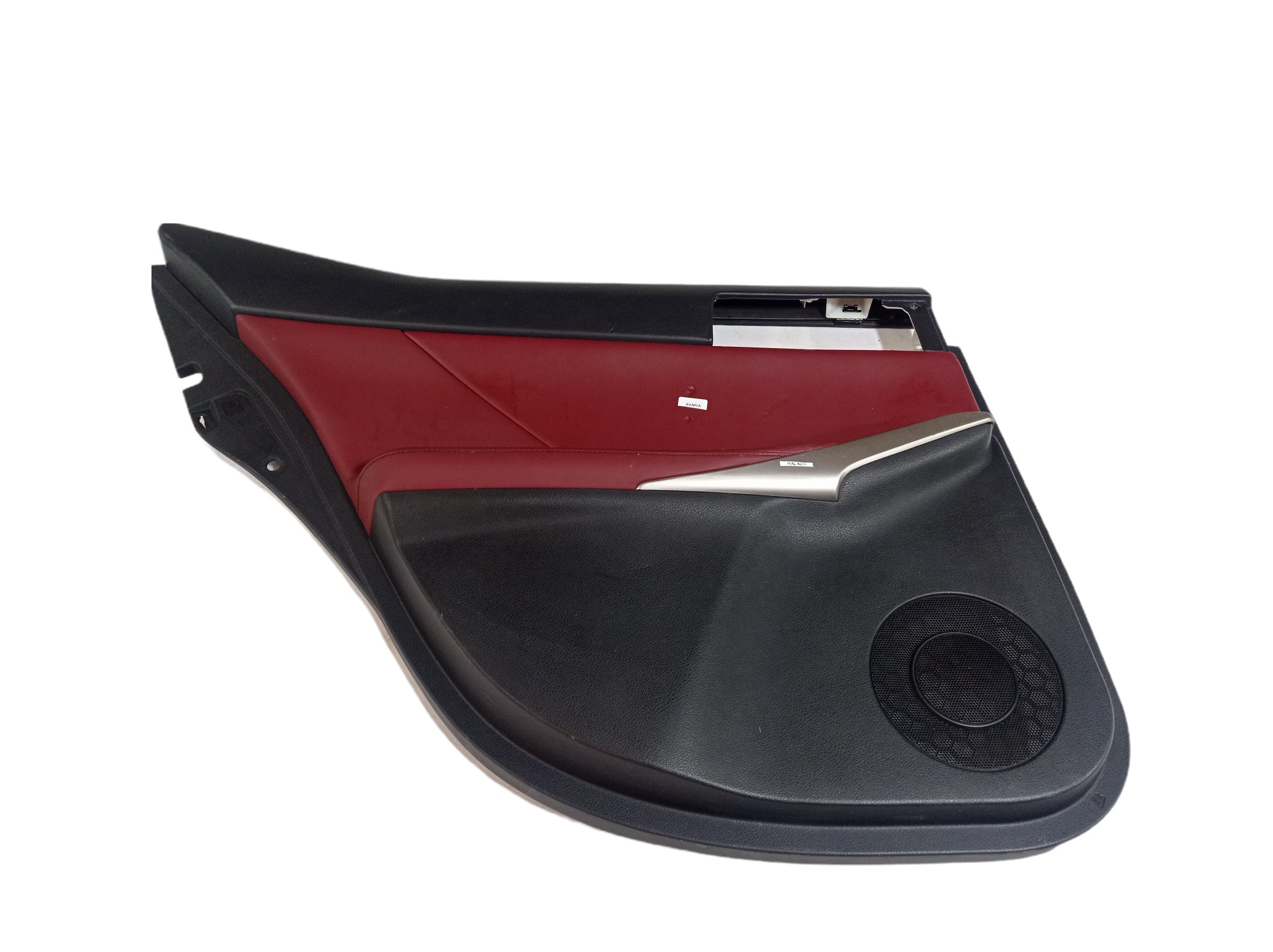 Forro Porta Traseira Esquerda Lexus Is 250 F Sport 2015 V434 Preto E Vinho 1