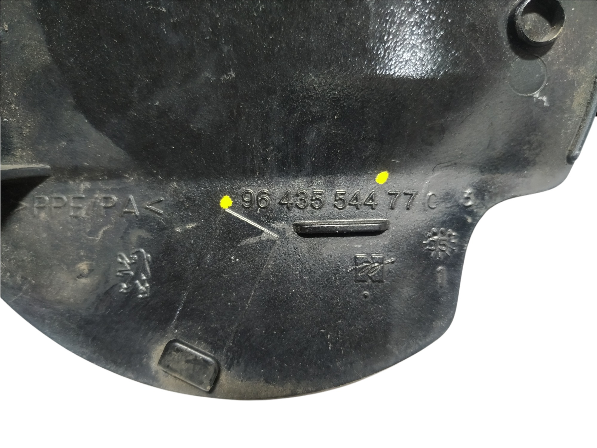 Portinhola Tanque Combustível Peugeot 307 2005 A 2012 V128 Preto 2005 3