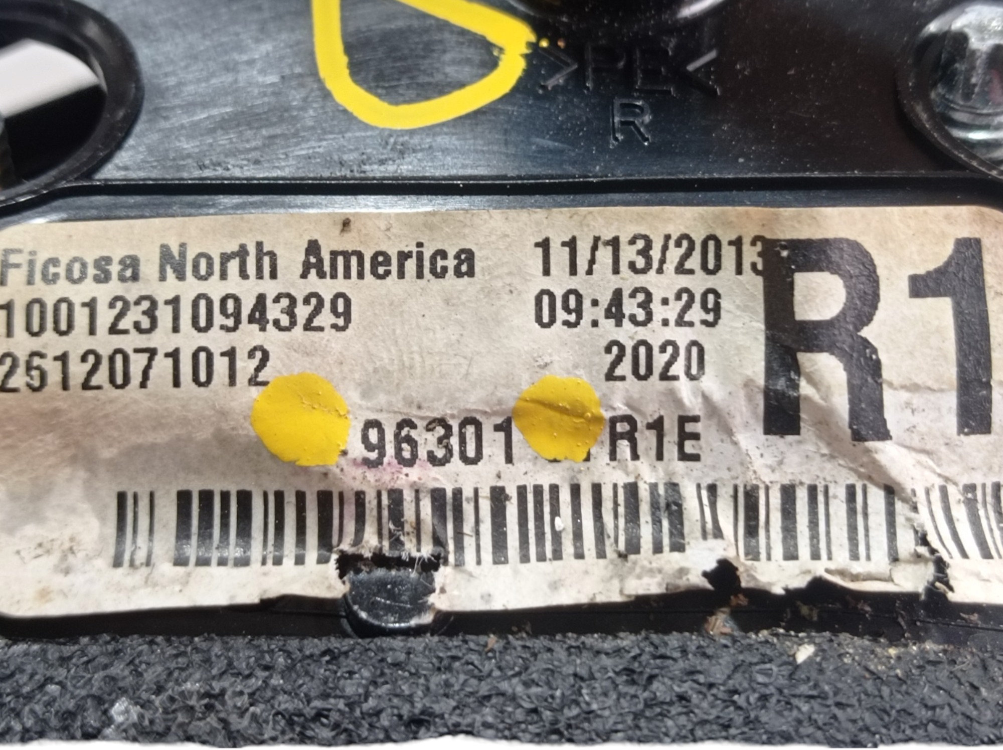 Retrovisor Direito Nissan Altima Sl 2014 V465 6