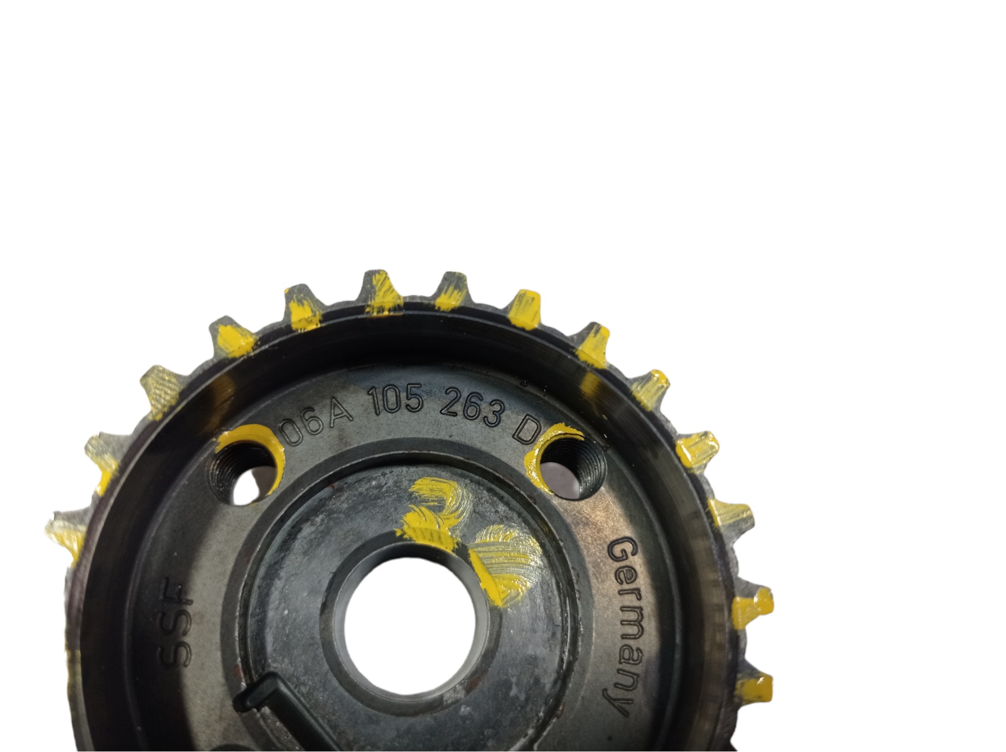 Polia Dentada Vw Golf 1.8 1995 06a105263d Vl 7