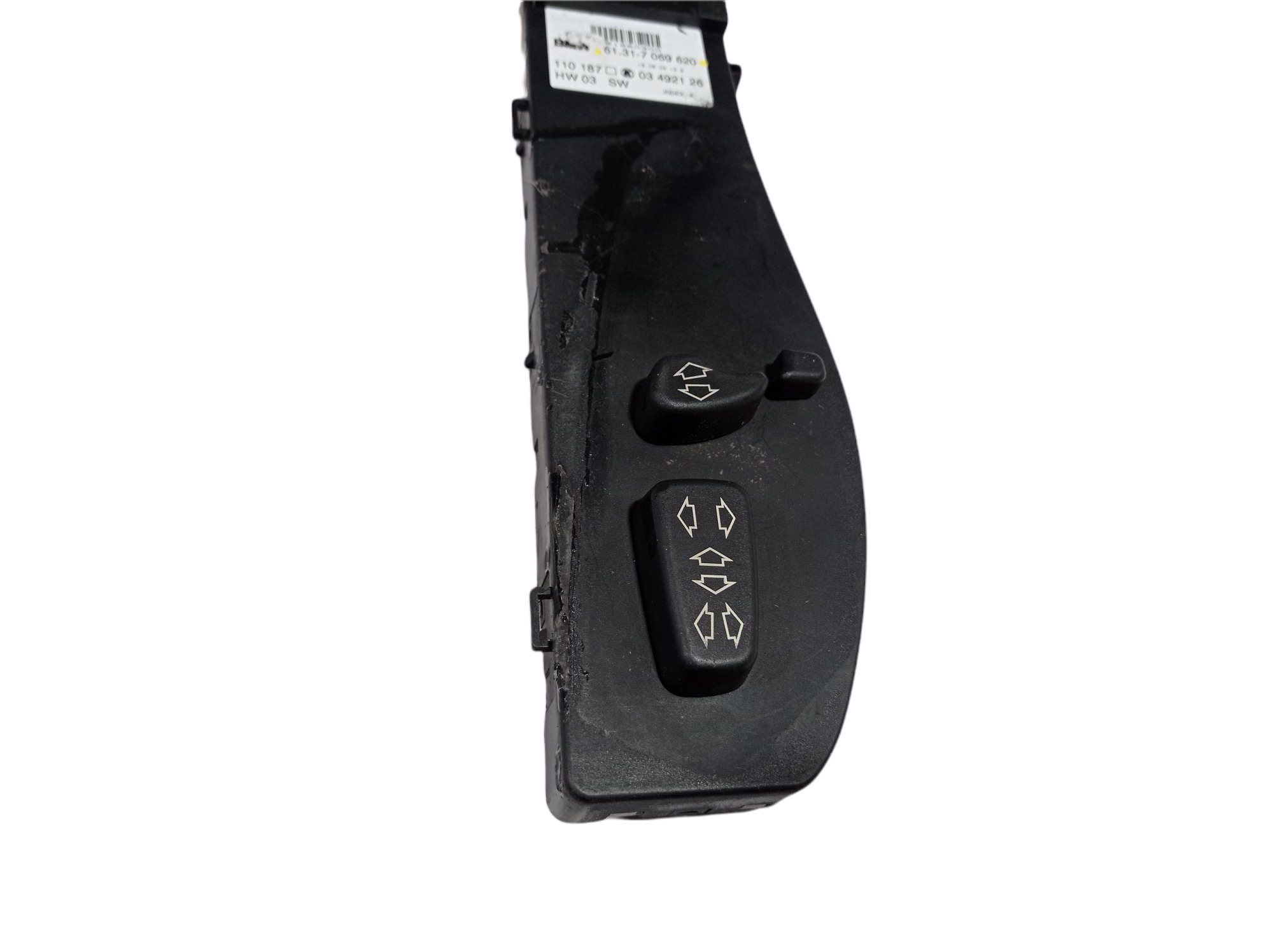 Comando Regulagem Banco Range Rover 2004 61317069620 V284 3