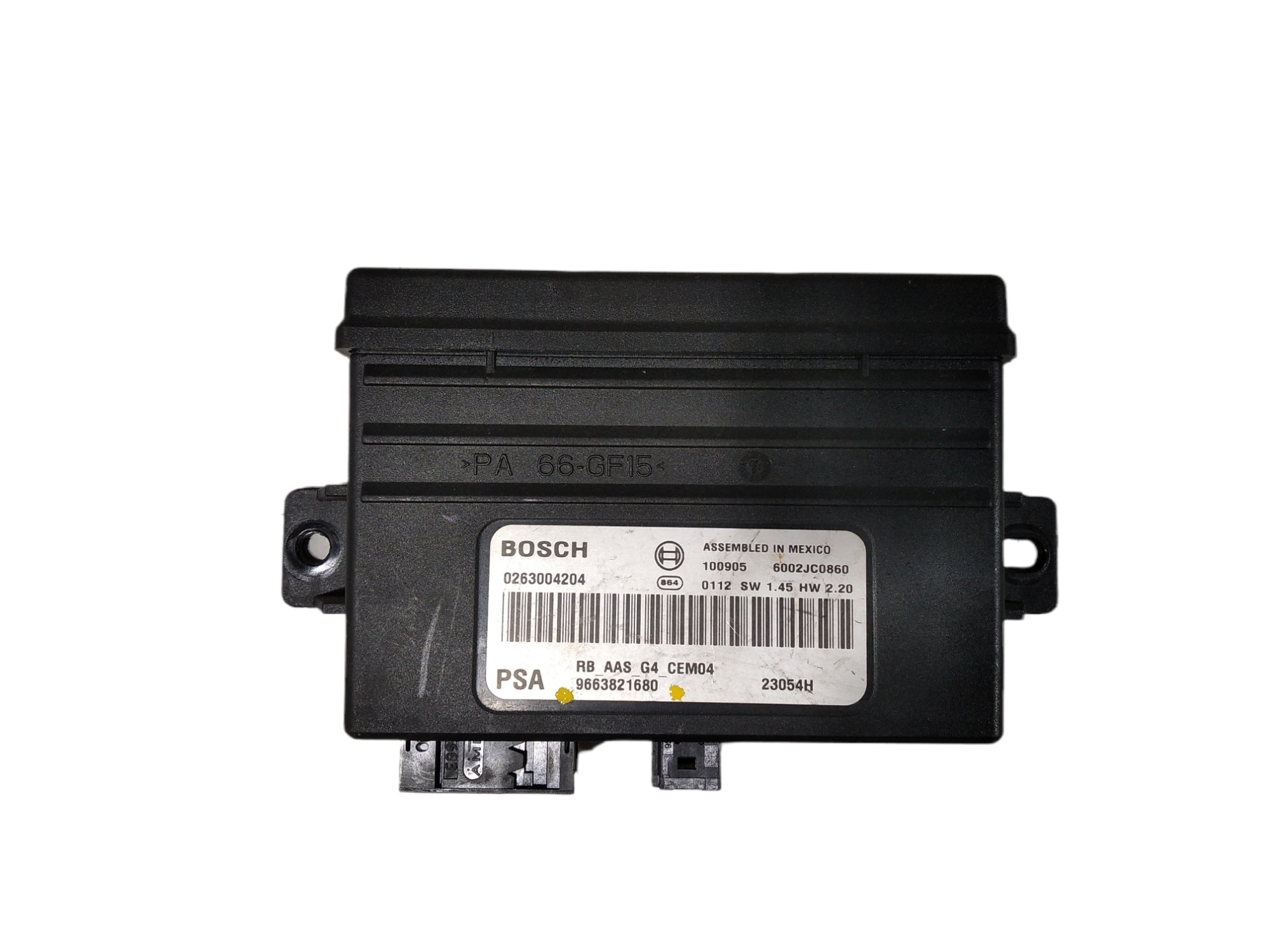 Módulo Conforto Citroen C4 Pic Glxa 2011 9663821680 V227 1