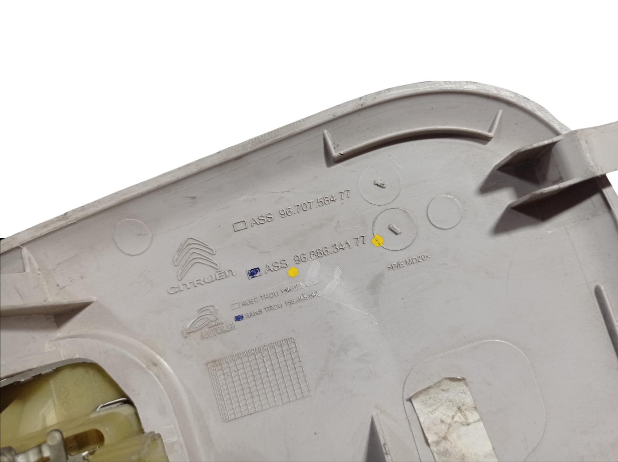 Luz Cortesia Citroen C3 Picasso Aircross 2012 V205 7