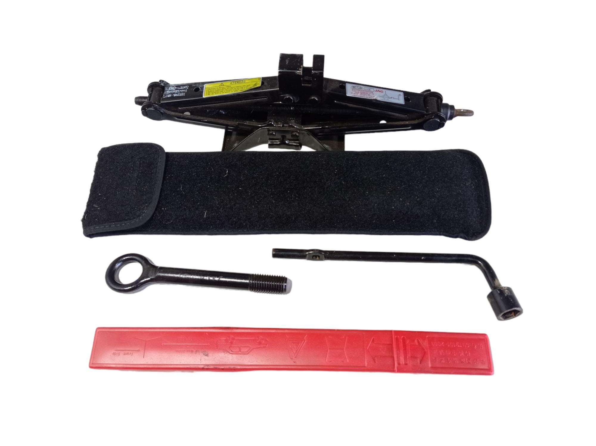Kit Macaco Chave Roda Triângulo Jac T6 2.0 16v 2016 V475 4