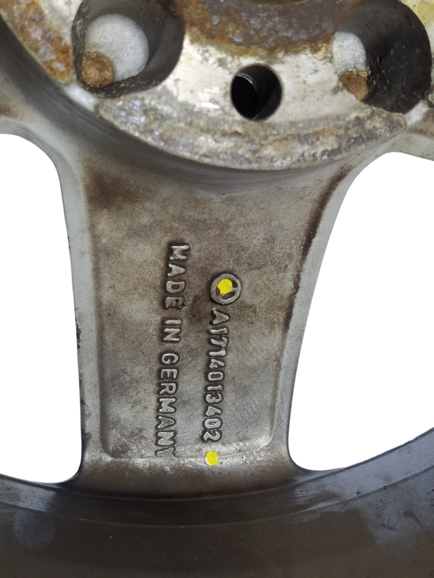 Roda Aro 16 Mercedes C230 1998 A1714013302 V493 7