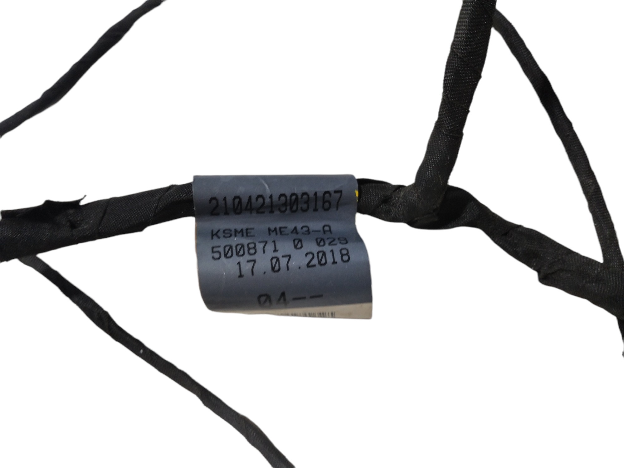 Chicote Sensor Estacionamento Traseiro Audi A3 2019 V343 9