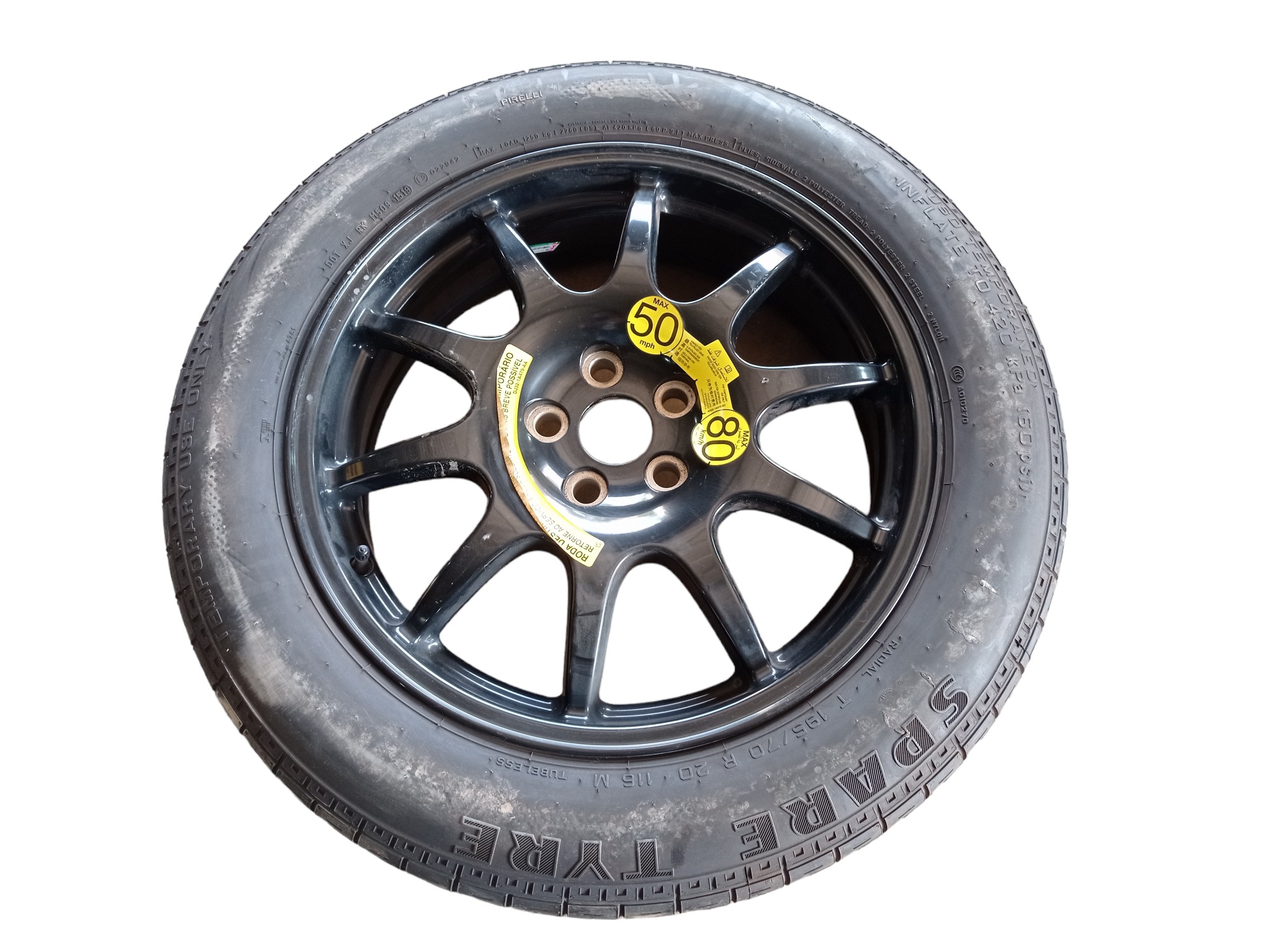 Roda Estepe Aro 20 Land Rover Discovery 5 2019 V562 7