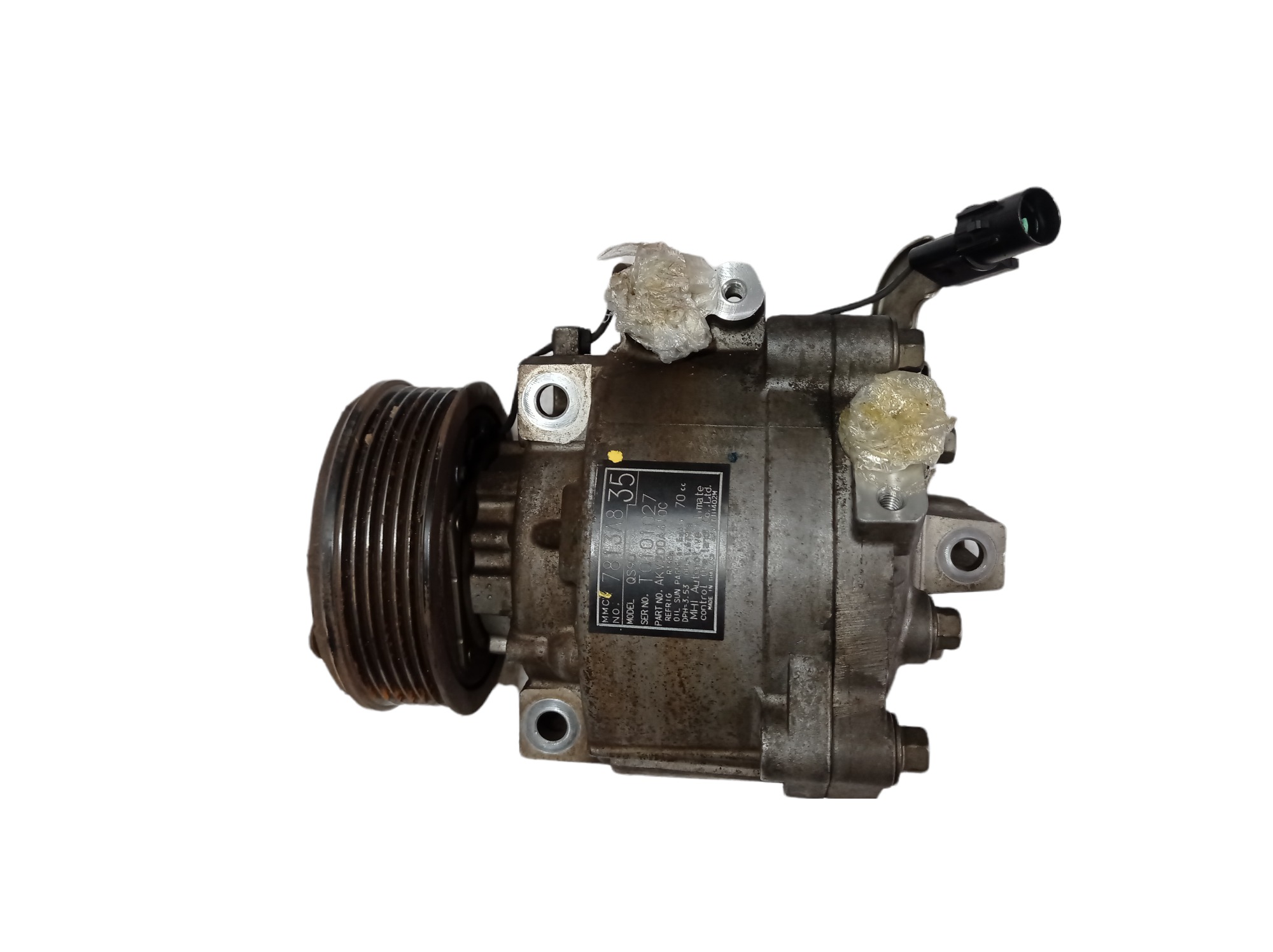 Compressor Ar Condicionado Mitsubishi Outlander 2.0 16v 2015 2