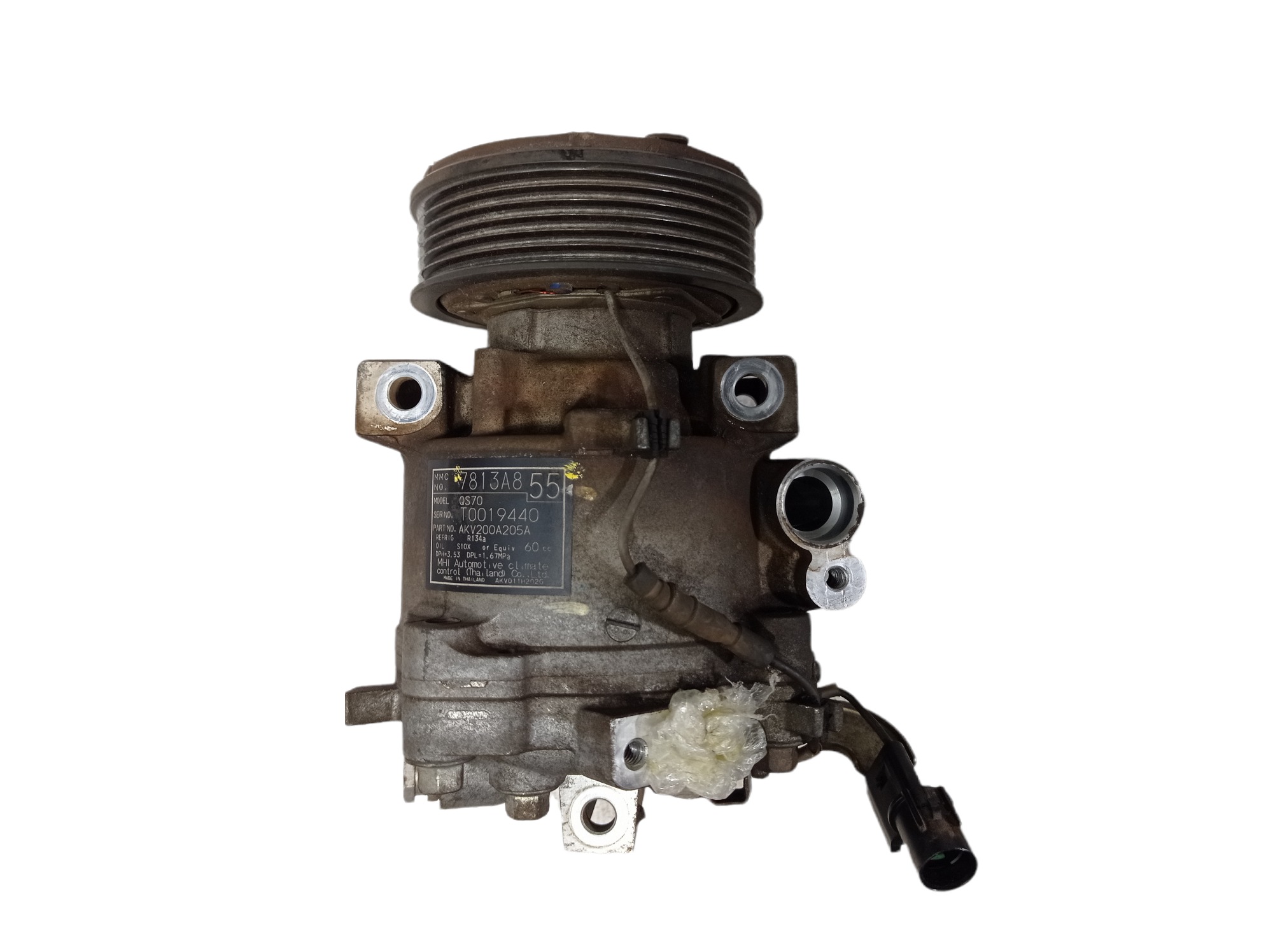 Compressor Ar Condicionado Mitsubishi Lancer Asx 2011 A 2018 2