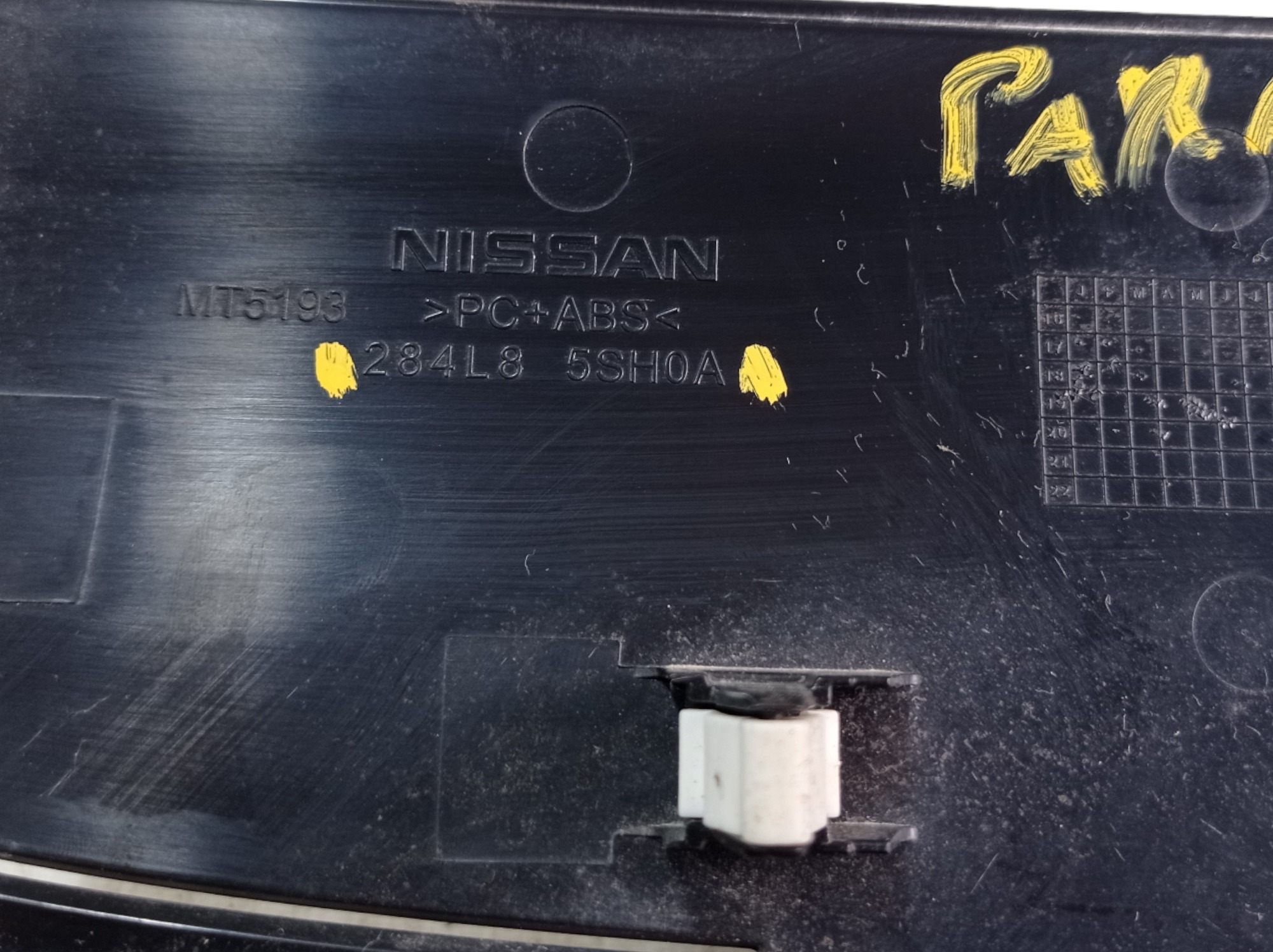 Acabamento Intern Retrovisor Parabrisa Nissan Leaf 2019 V488 6