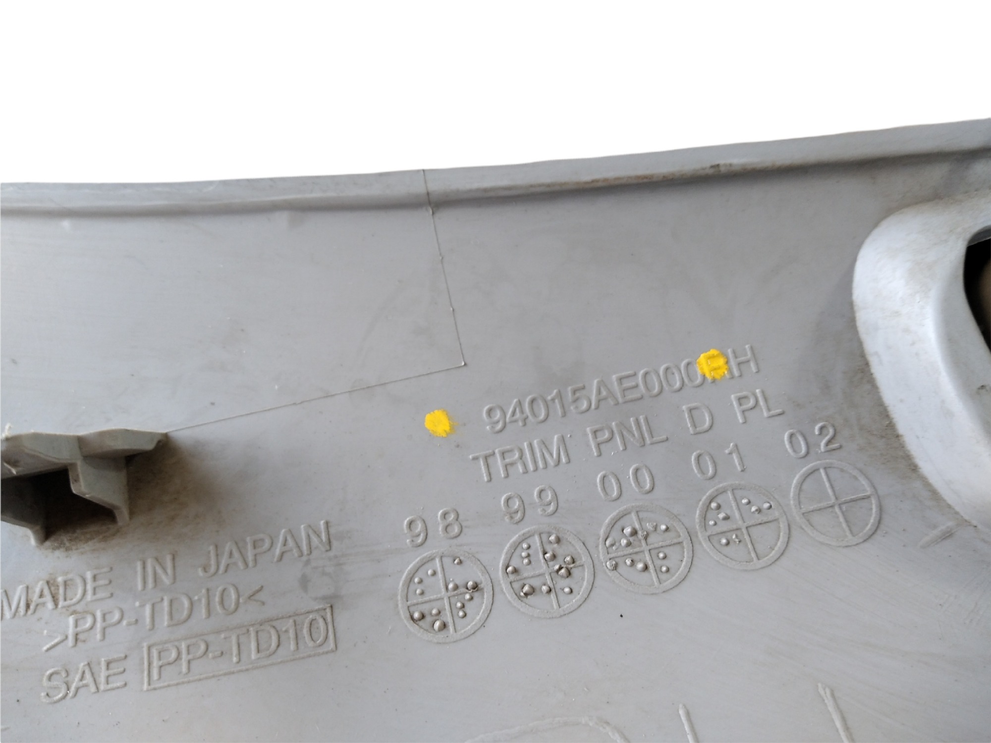 Acabamento Porta Mala Superior Direito Subaru Legacy 2002 7