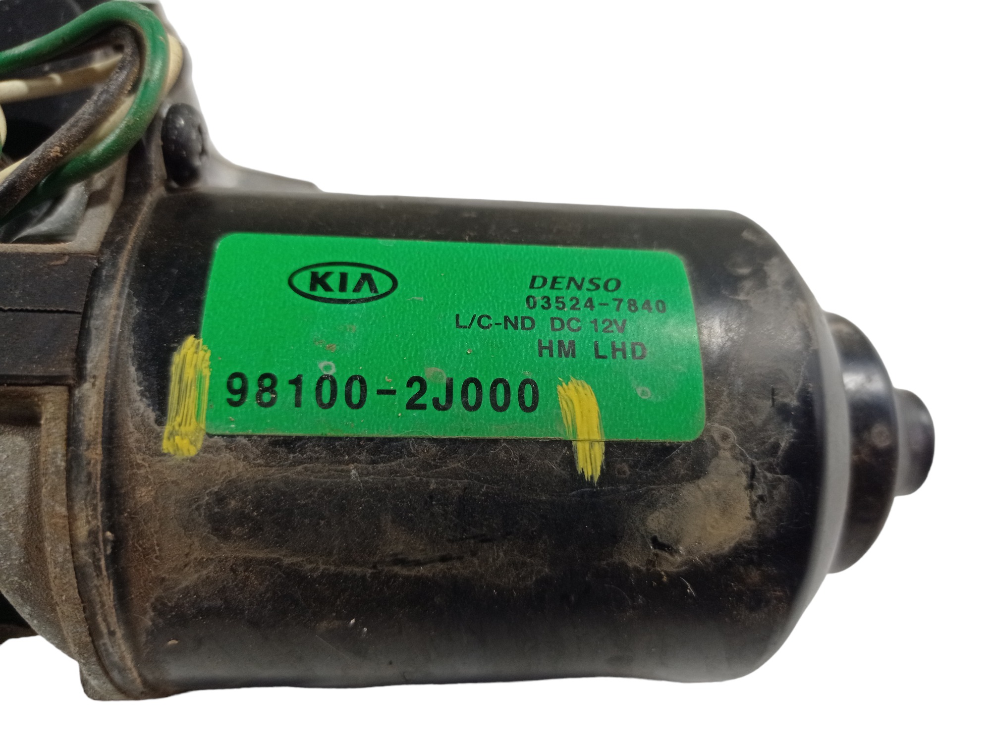 Motor Limpador Dianteiro Kia Mohave 2015 981002j000 V555 5