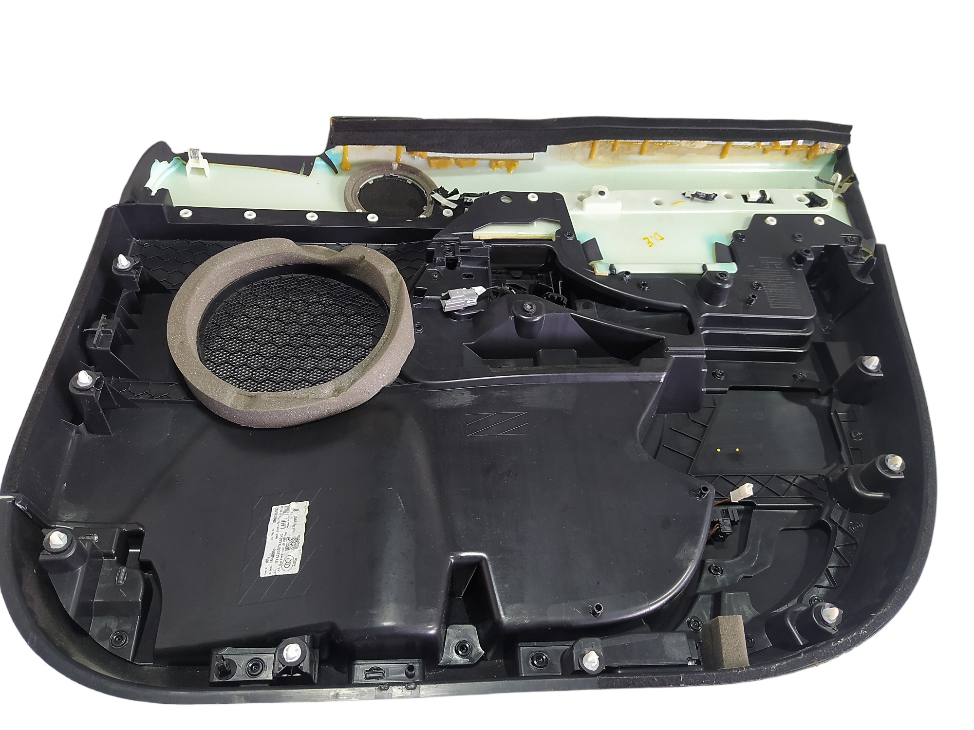 Forro De Porta Dianteira Esquerda Discovery 5 2019 V562 Preto 6