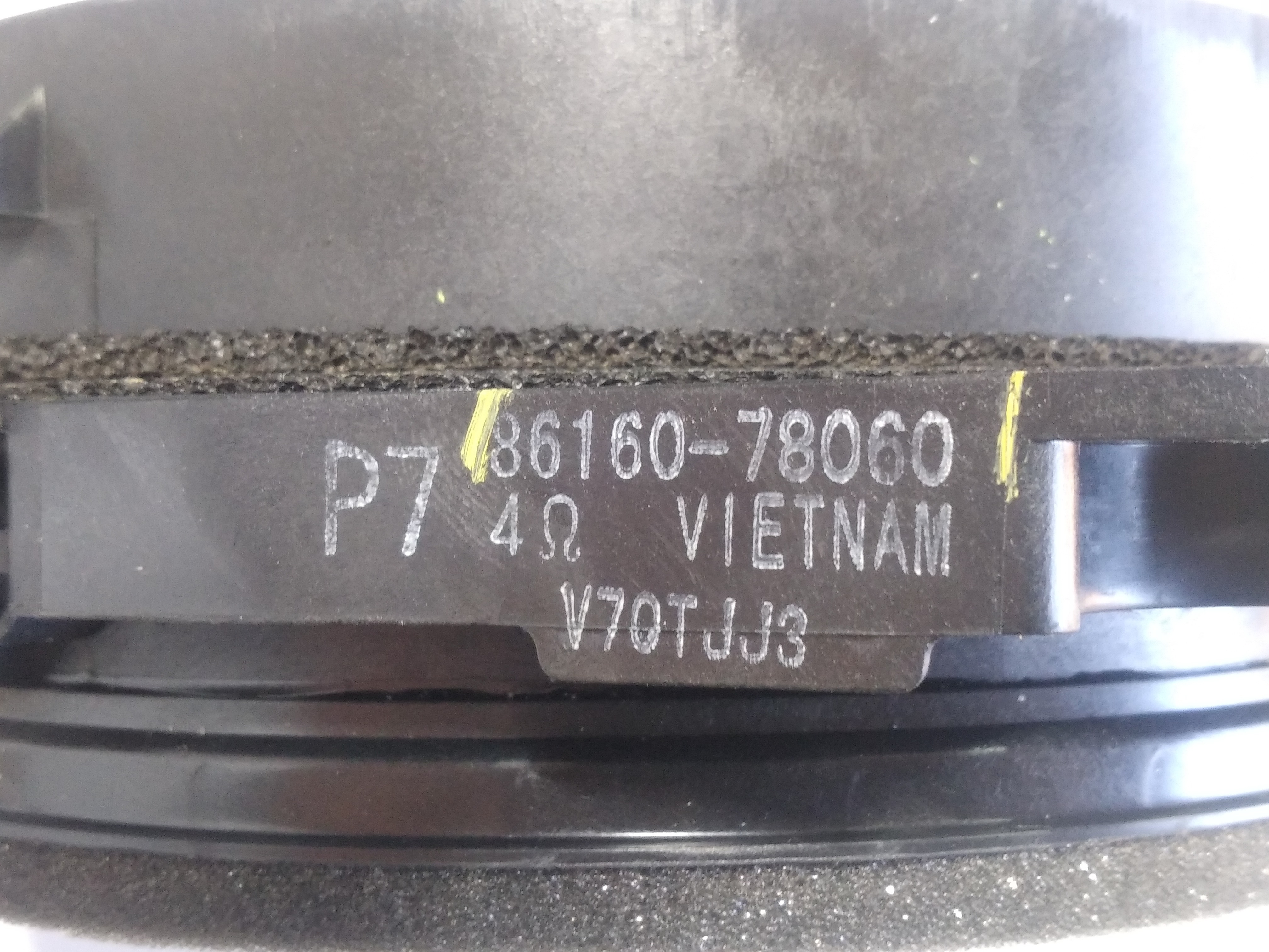 Alto Falante Direita Lexus Rx 450hl 2021 V576 8616078060 8