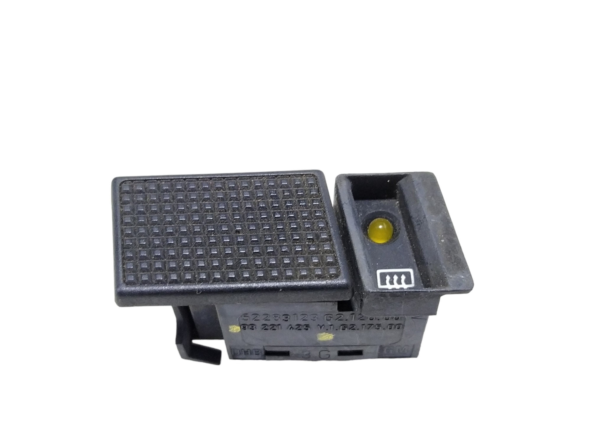 Botão Desembaçador Luz Alarme Gm Kadett  89 A 94 93221425 Vl 5