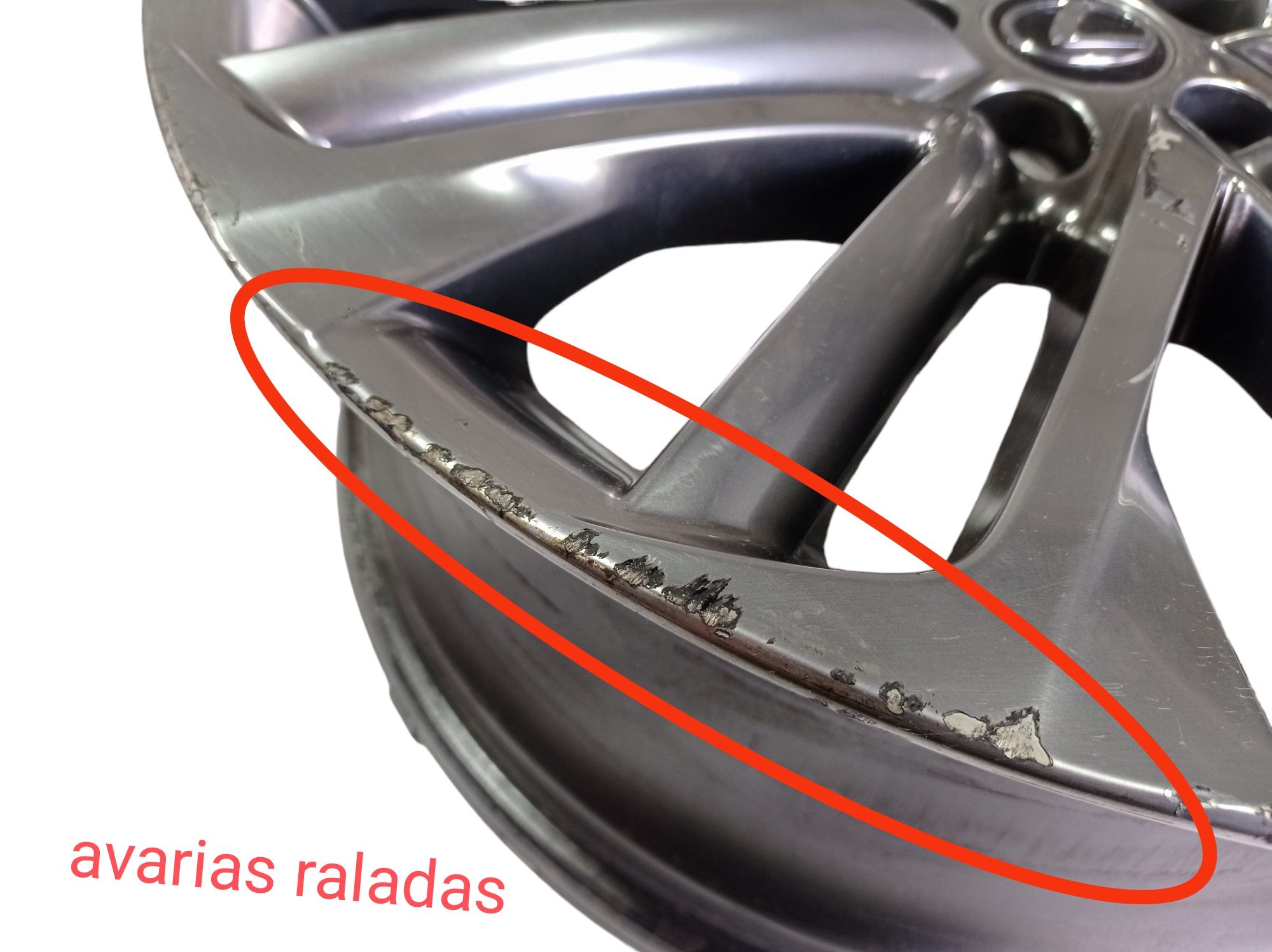 Roda Aro 20 5×114 Lexus Rx450hl 2021 V576 5