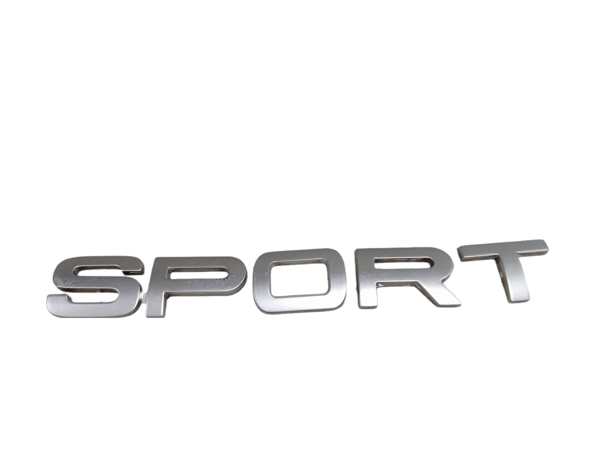 Emblema Traseiro Original Range Rover Sport Se 2011 V289 Cinza 4