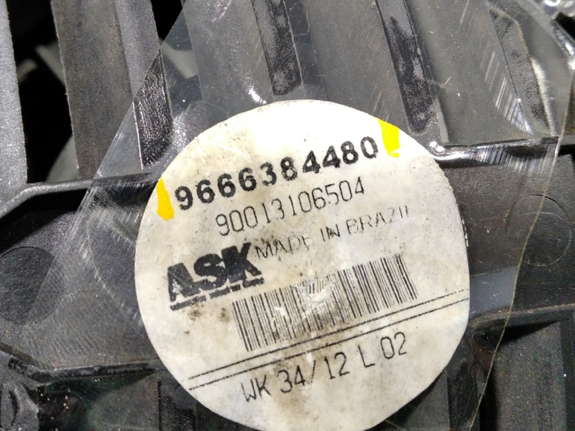 Alto Falante Traseiro Direito Citroen C3 Aircross 2013 V359 7