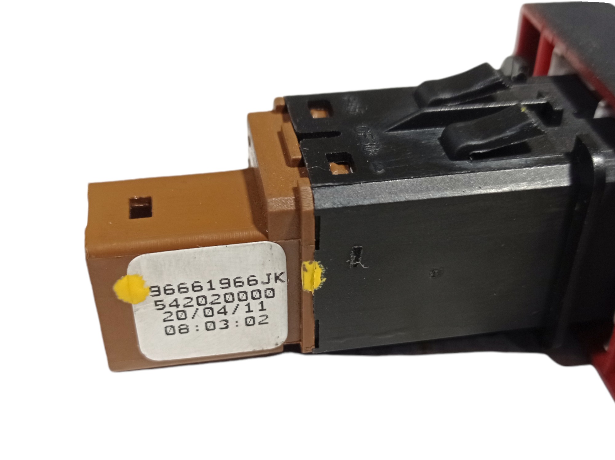 Botão Pisca Alerta Citroen C3 Picasso 2012 96661966jk V205 8